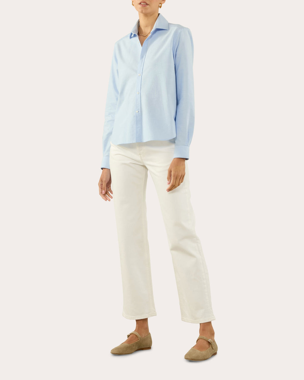The Classic Oxford Cotton Button-Up Shirt