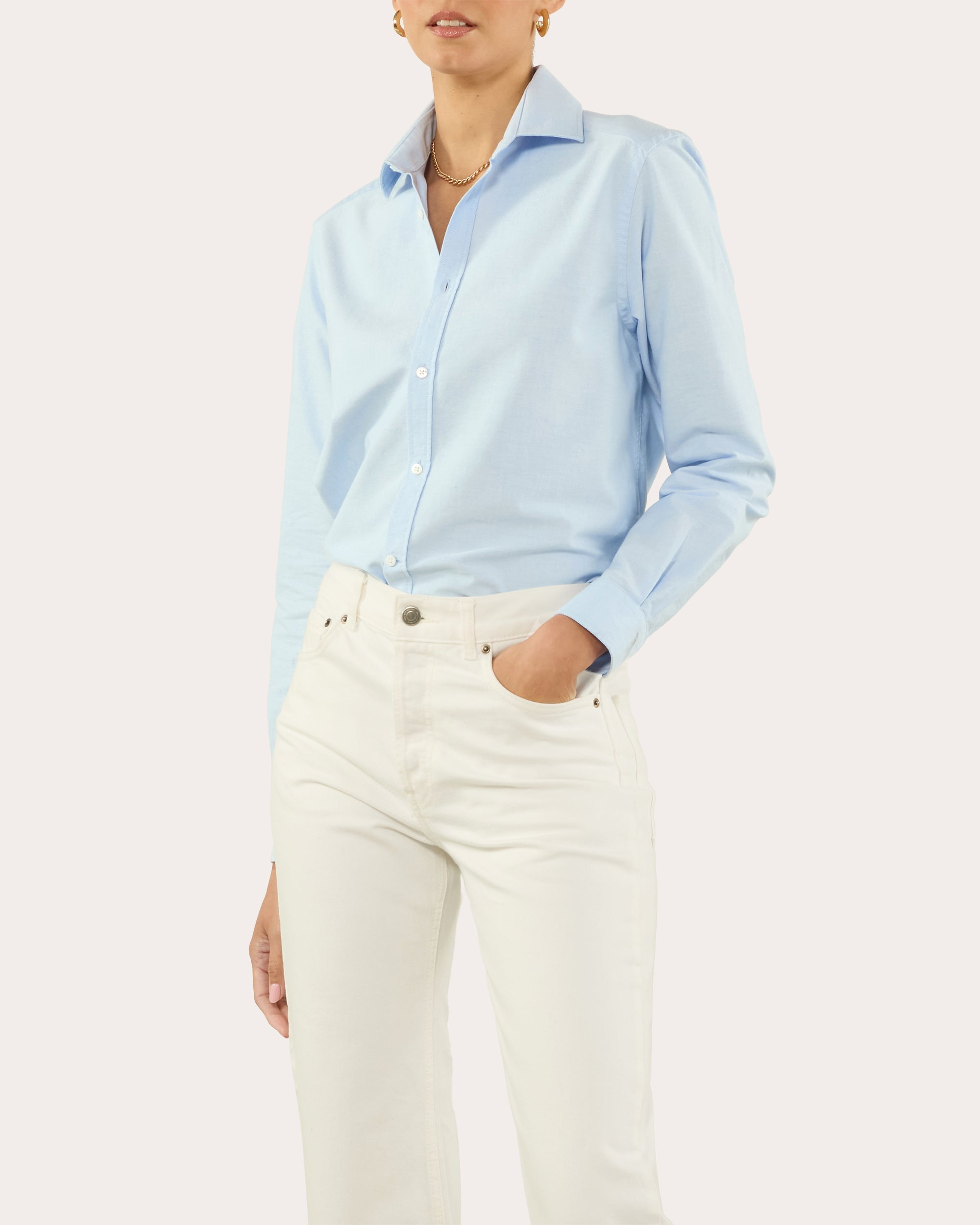 The Classic Oxford Cotton Button-Up Shirt