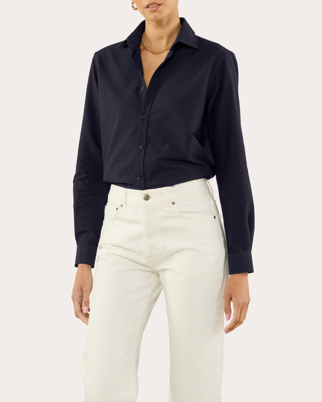 The Classic Oxford Cotton Button-Up Shirt