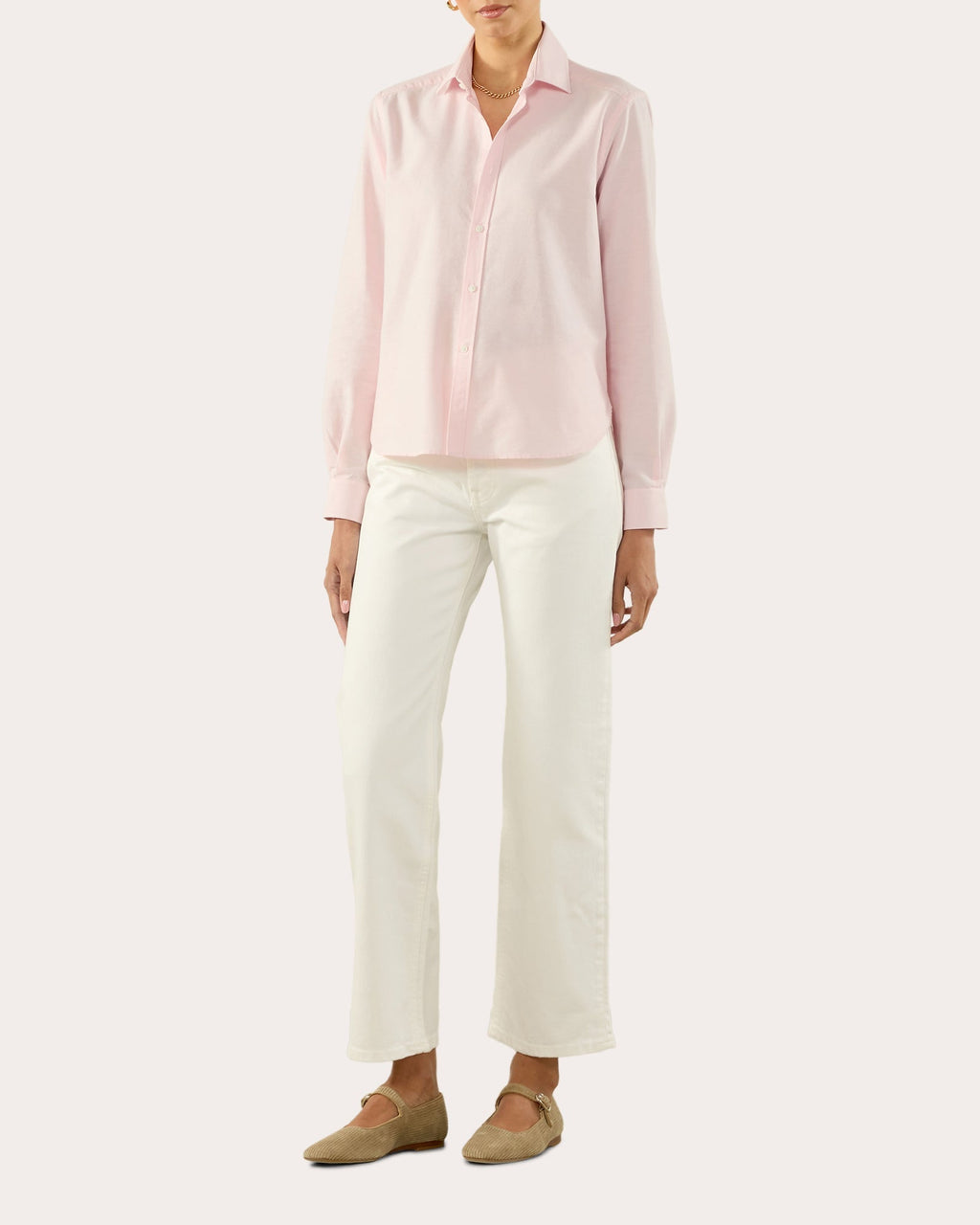 The Classic Oxford Cotton Button-Up Shirt