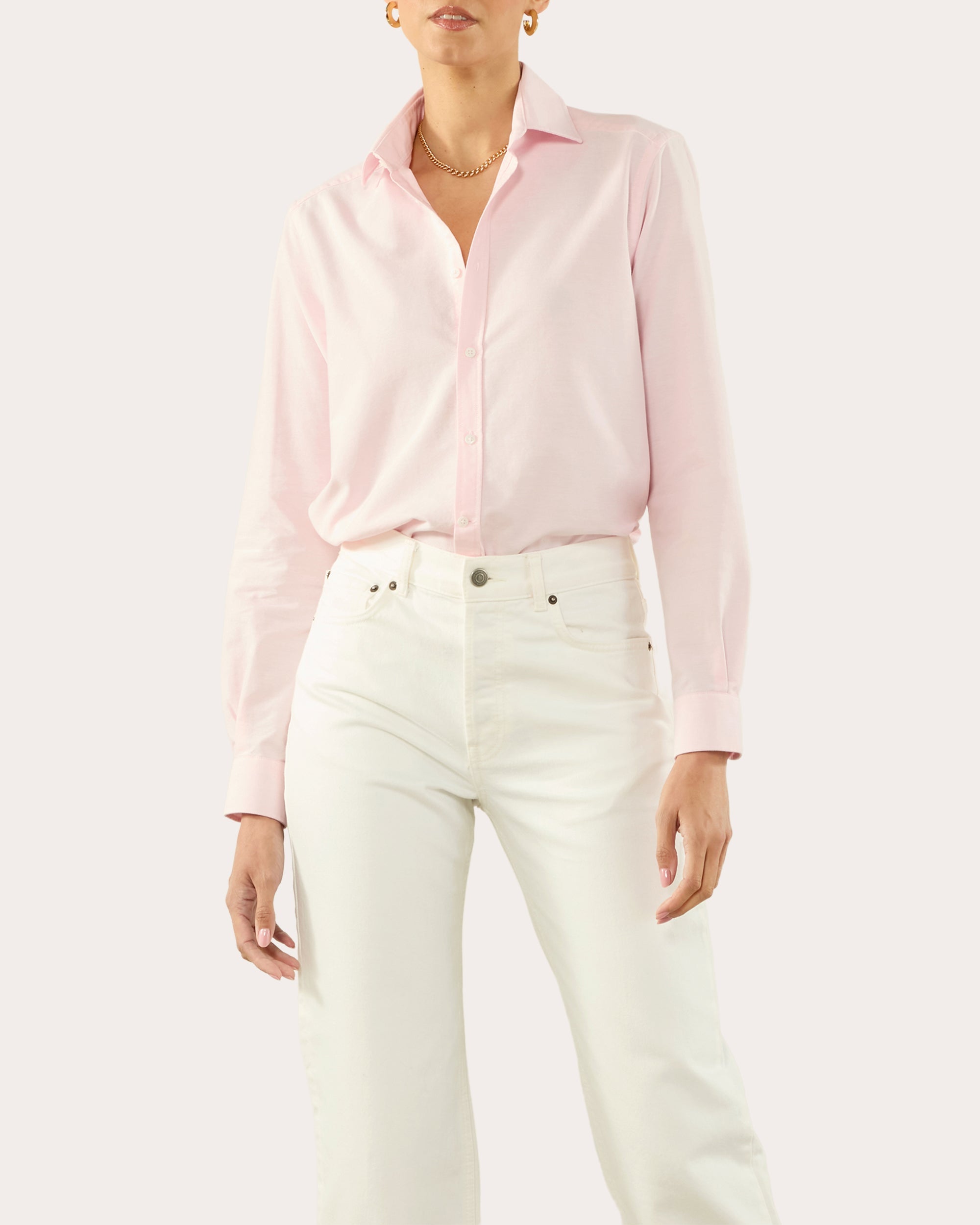 The Classic Oxford Cotton Button-Up Shirt