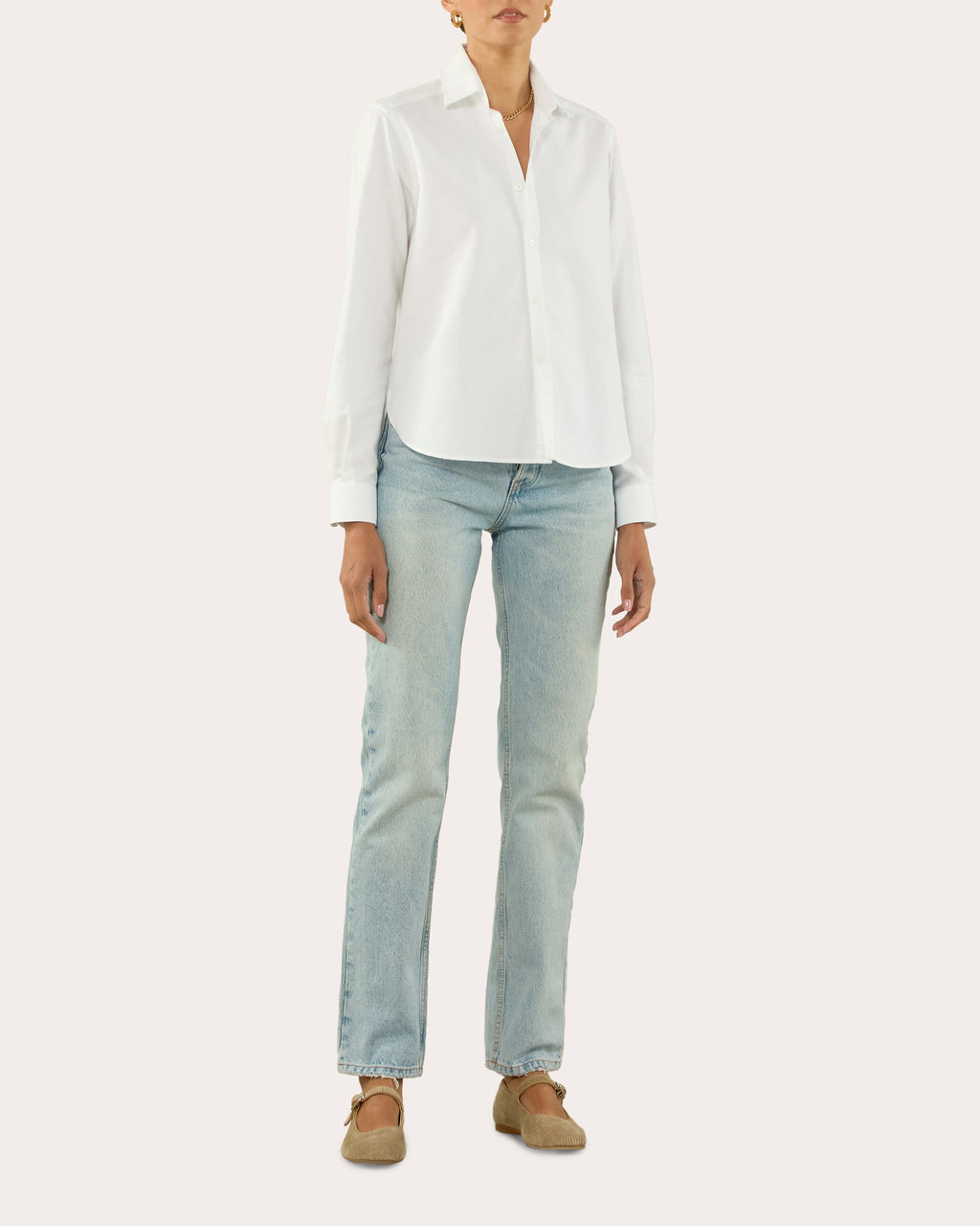 The Classic Oxford Cotton Button-Up Shirt