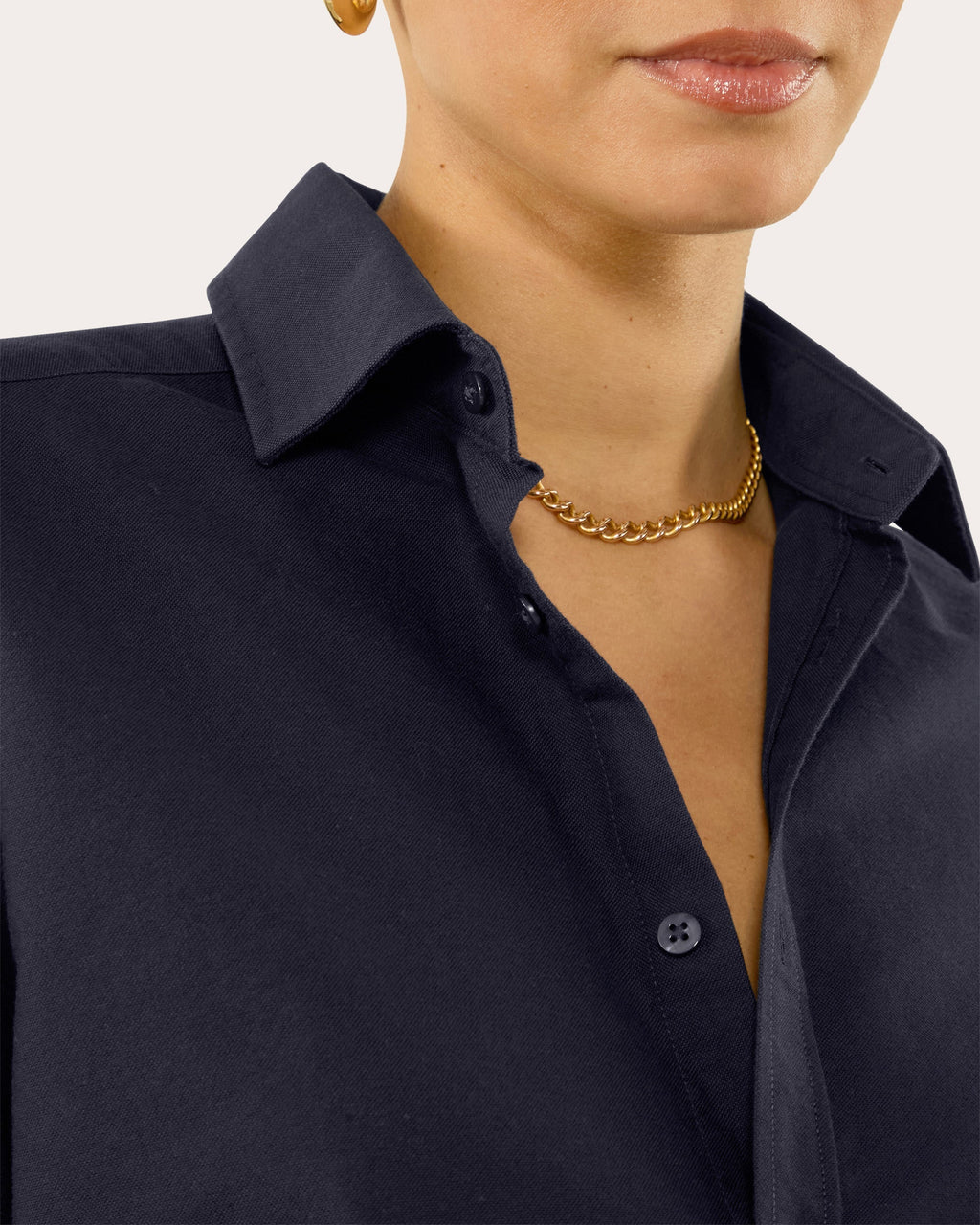 The Classic Oxford Cotton Button-Up Shirt