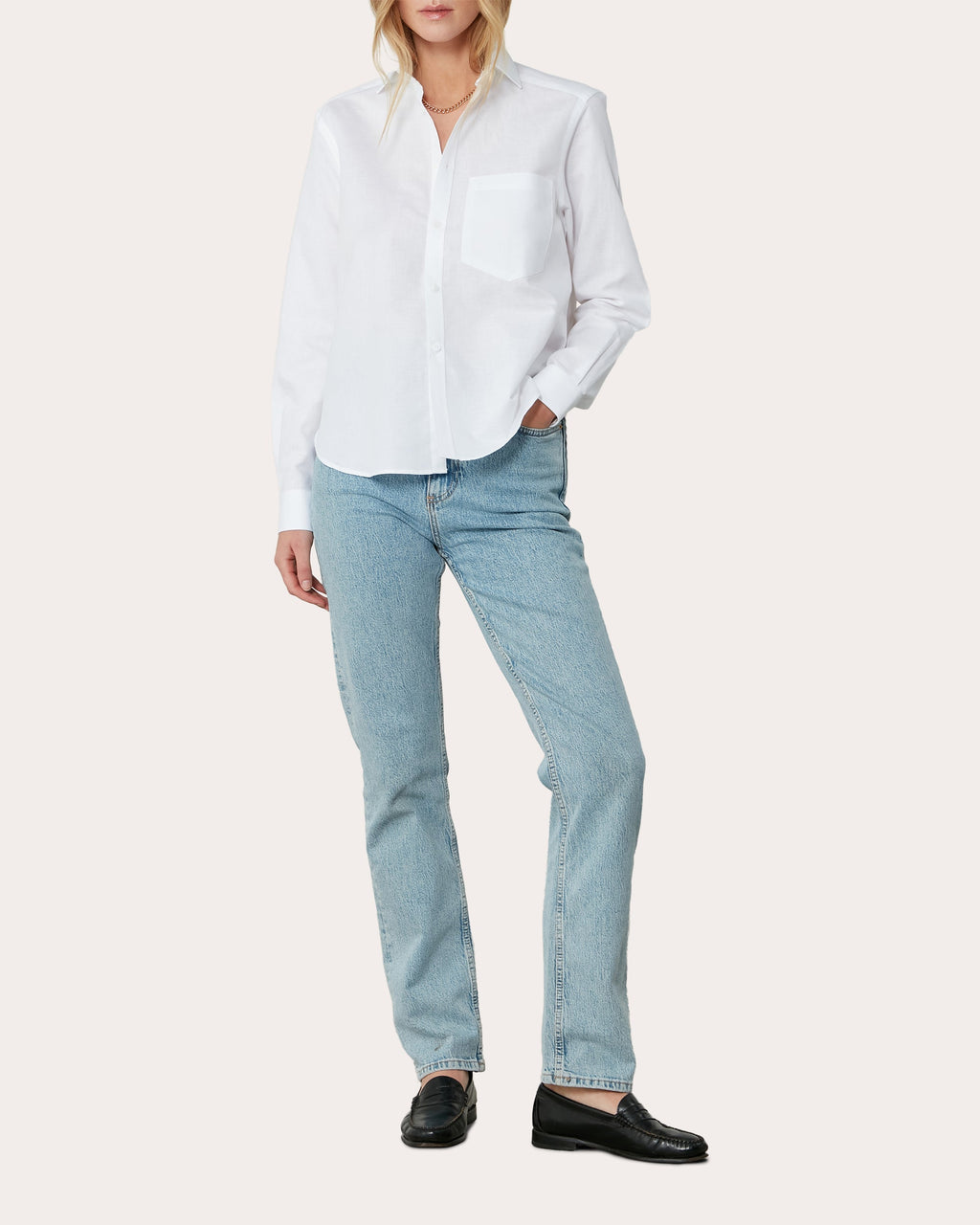 The Classic Cotton-Linen Blend Shirt