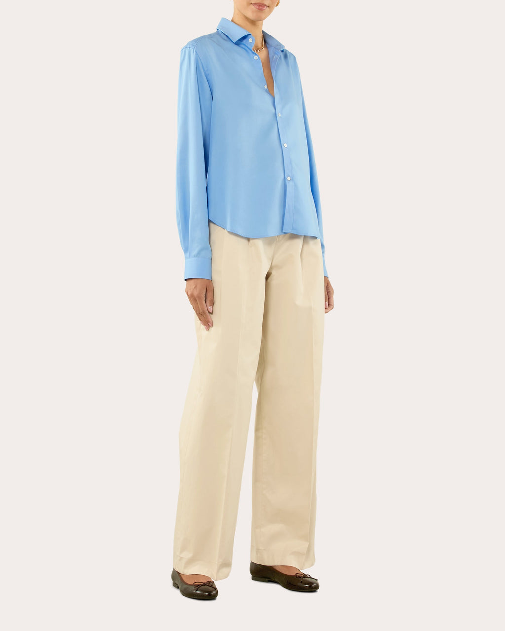 The Classic Tencel™ Button-Up Shirt
