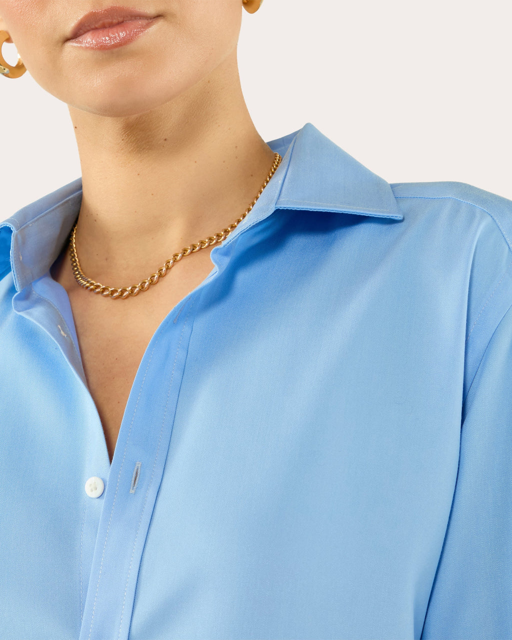 The Classic Tencel™ Button-Up Shirt