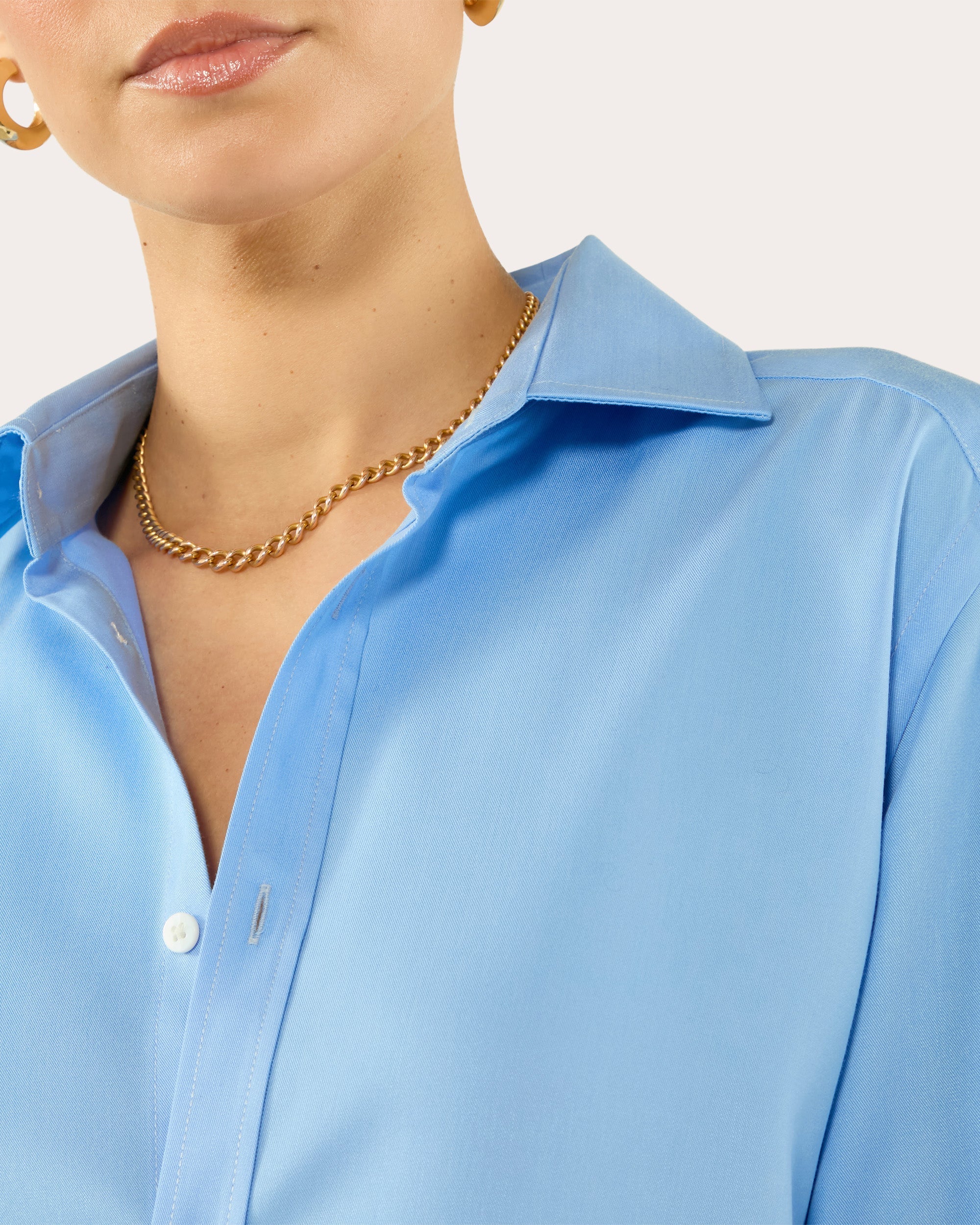 The Classic Tencel™ Button-Up Shirt