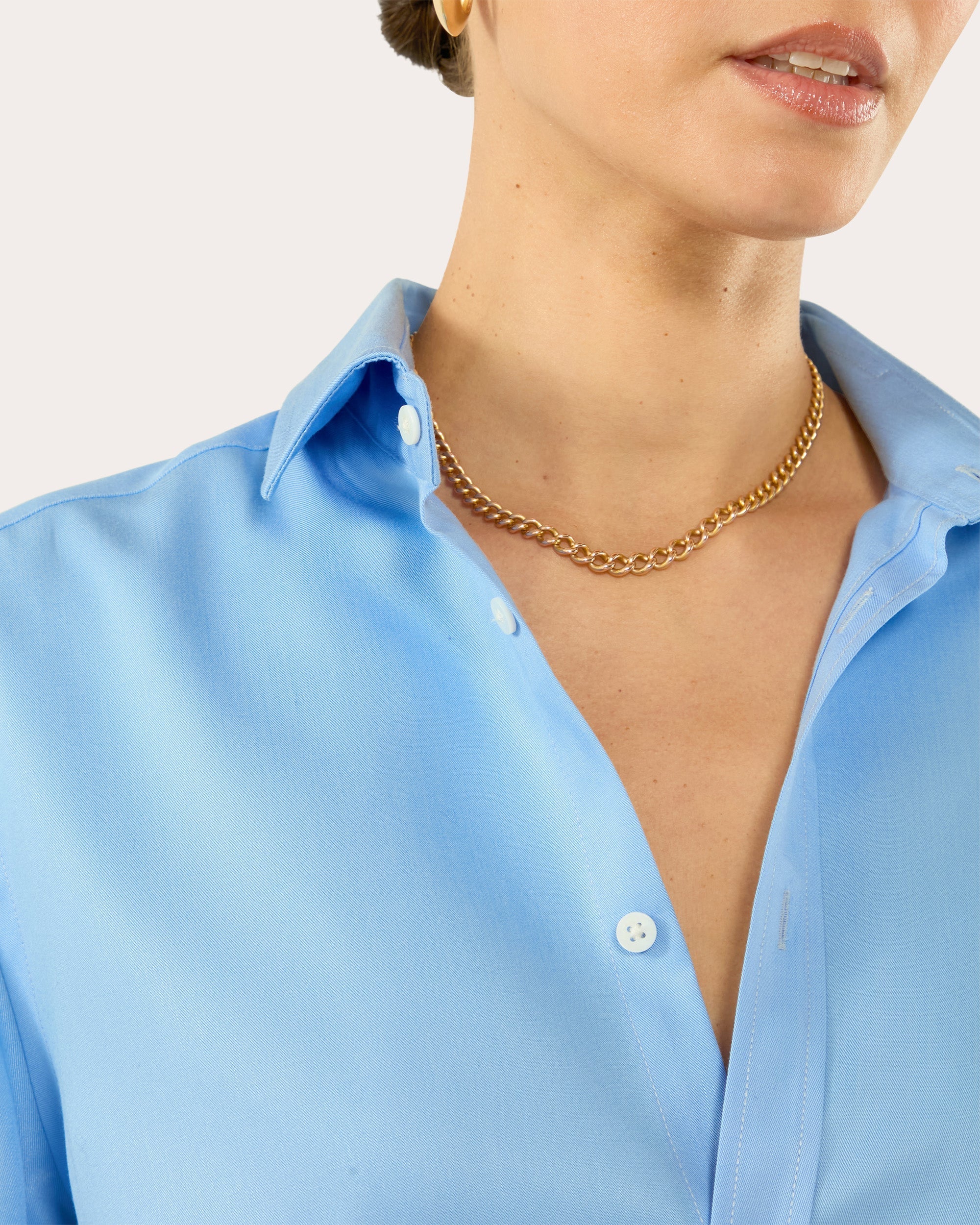 The Classic Tencel™ Button-Up Shirt