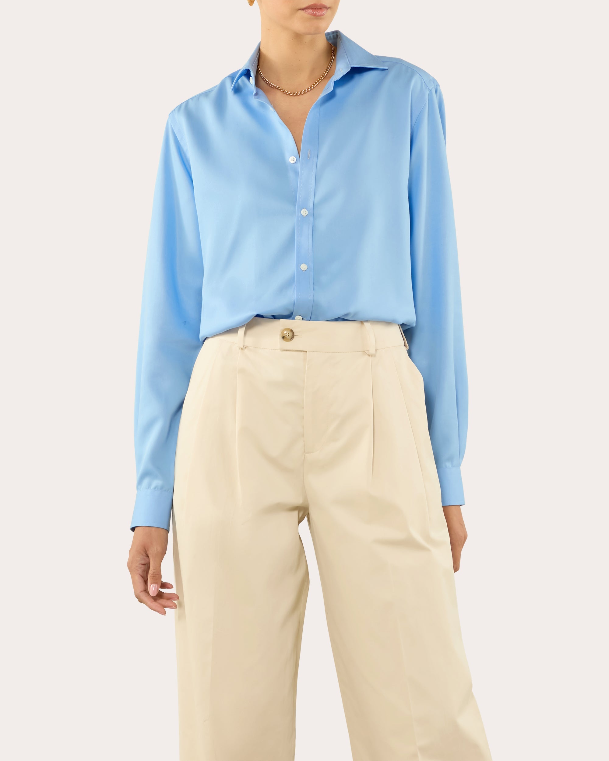 The Classic Tencel™ Button-Up Shirt