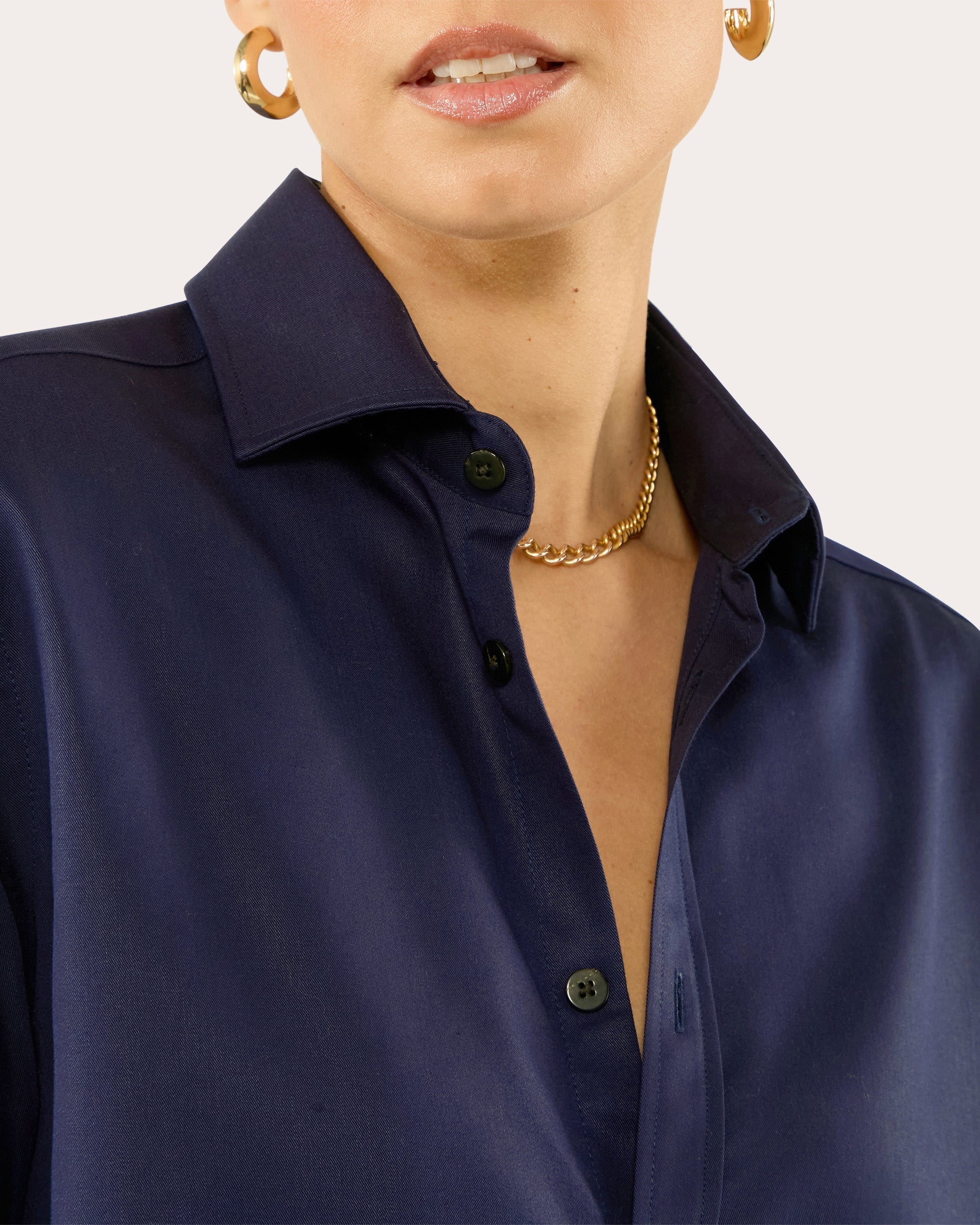 The Classic Tencel™ Button-Up Shirt