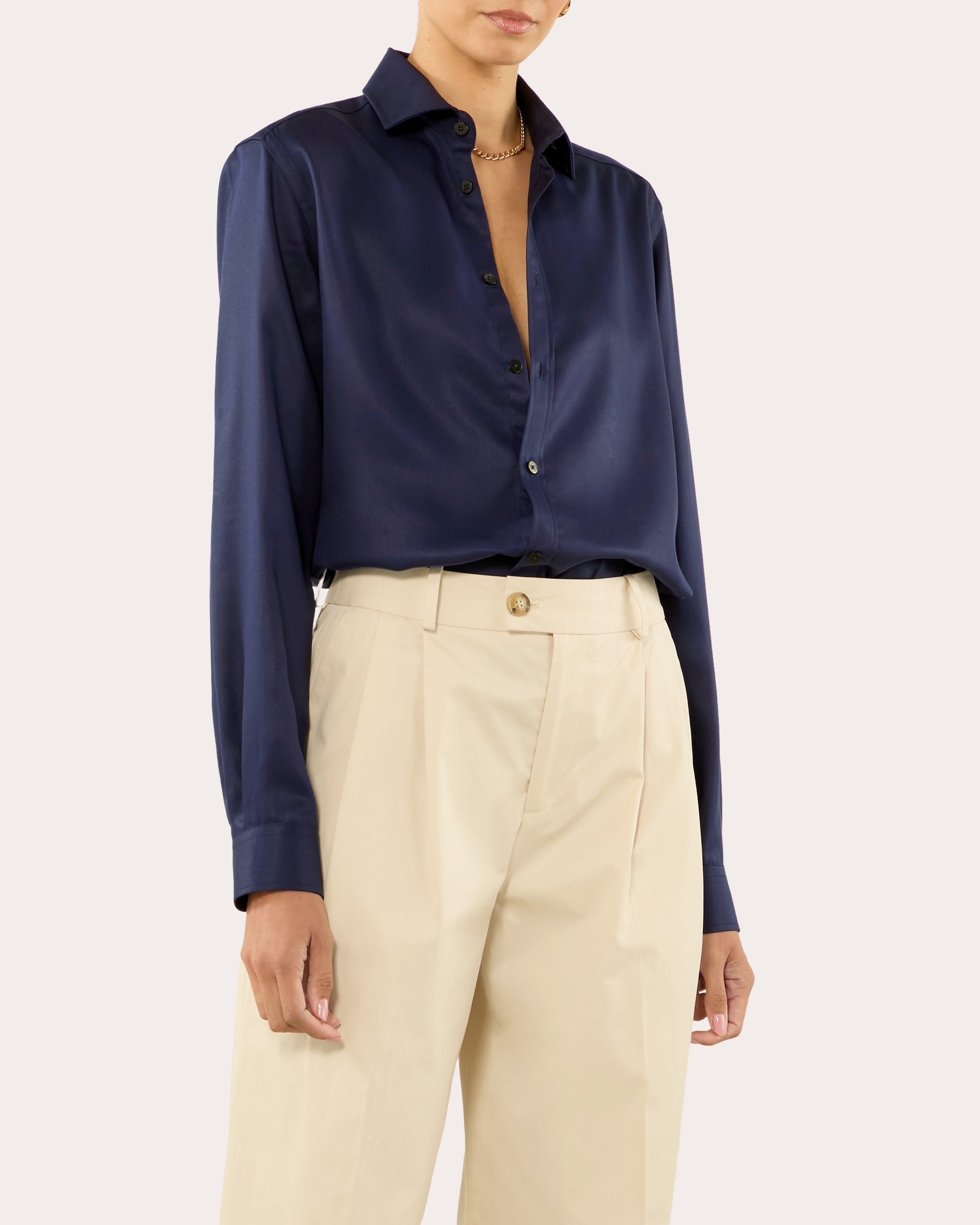 The Classic Tencel™ Button-Up Shirt