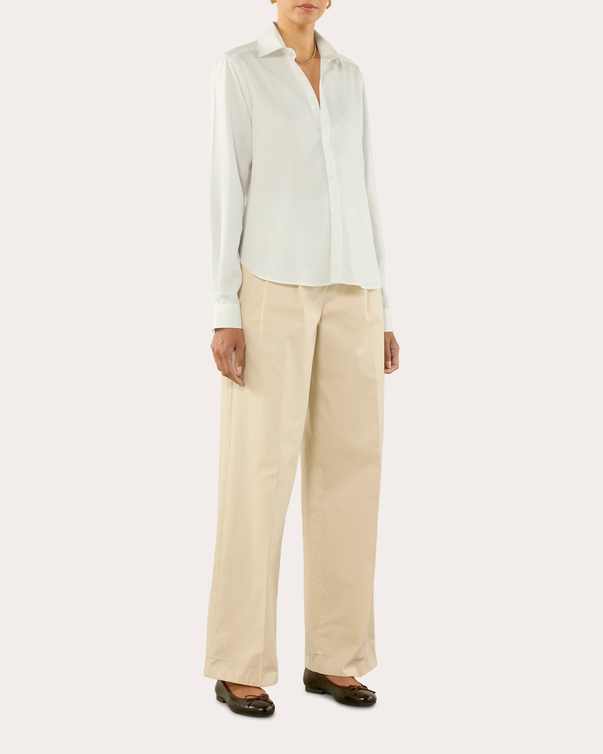 The Classic Tencel™ Button-Up Shirt