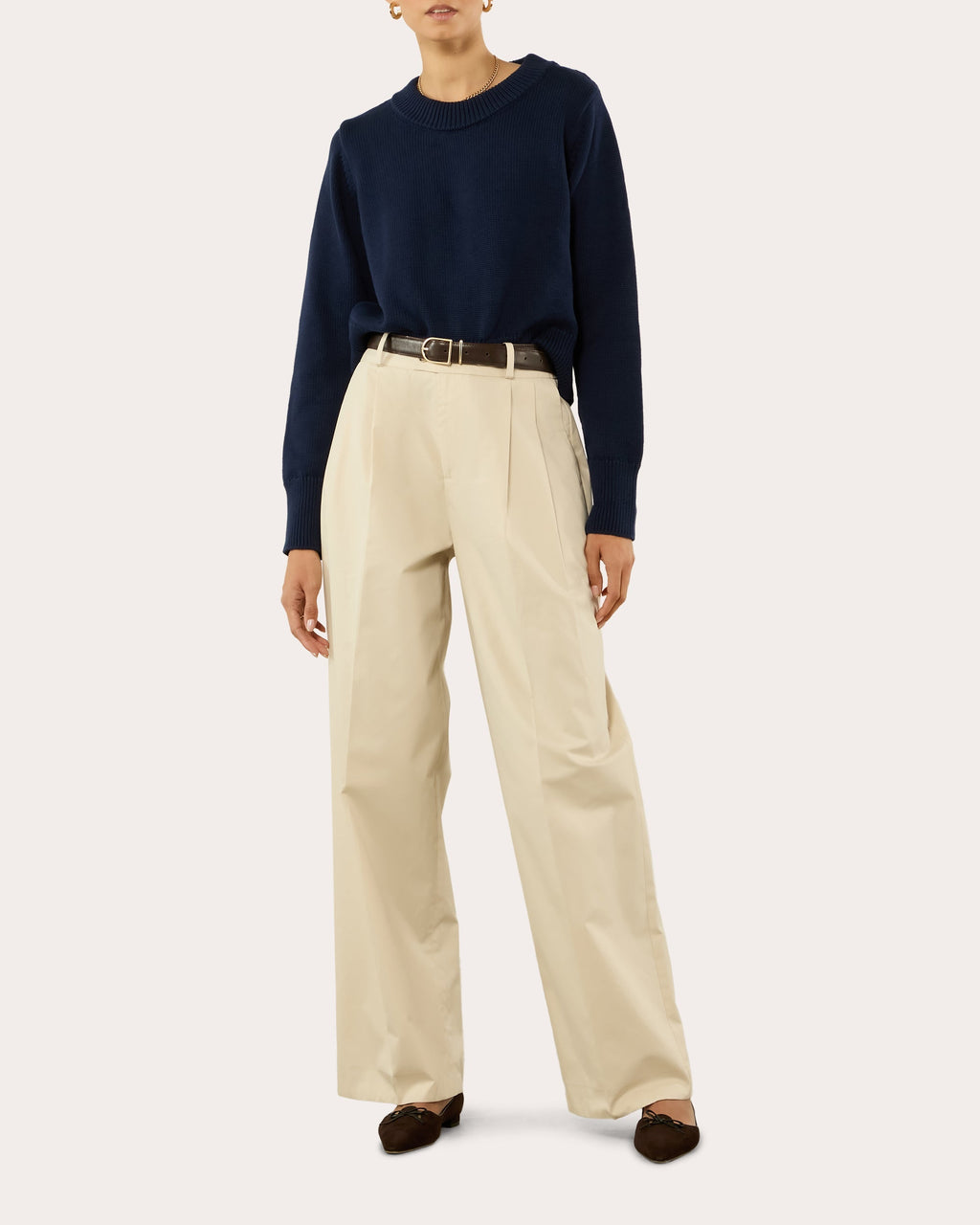 Devon Cotton Crewneck Sweater