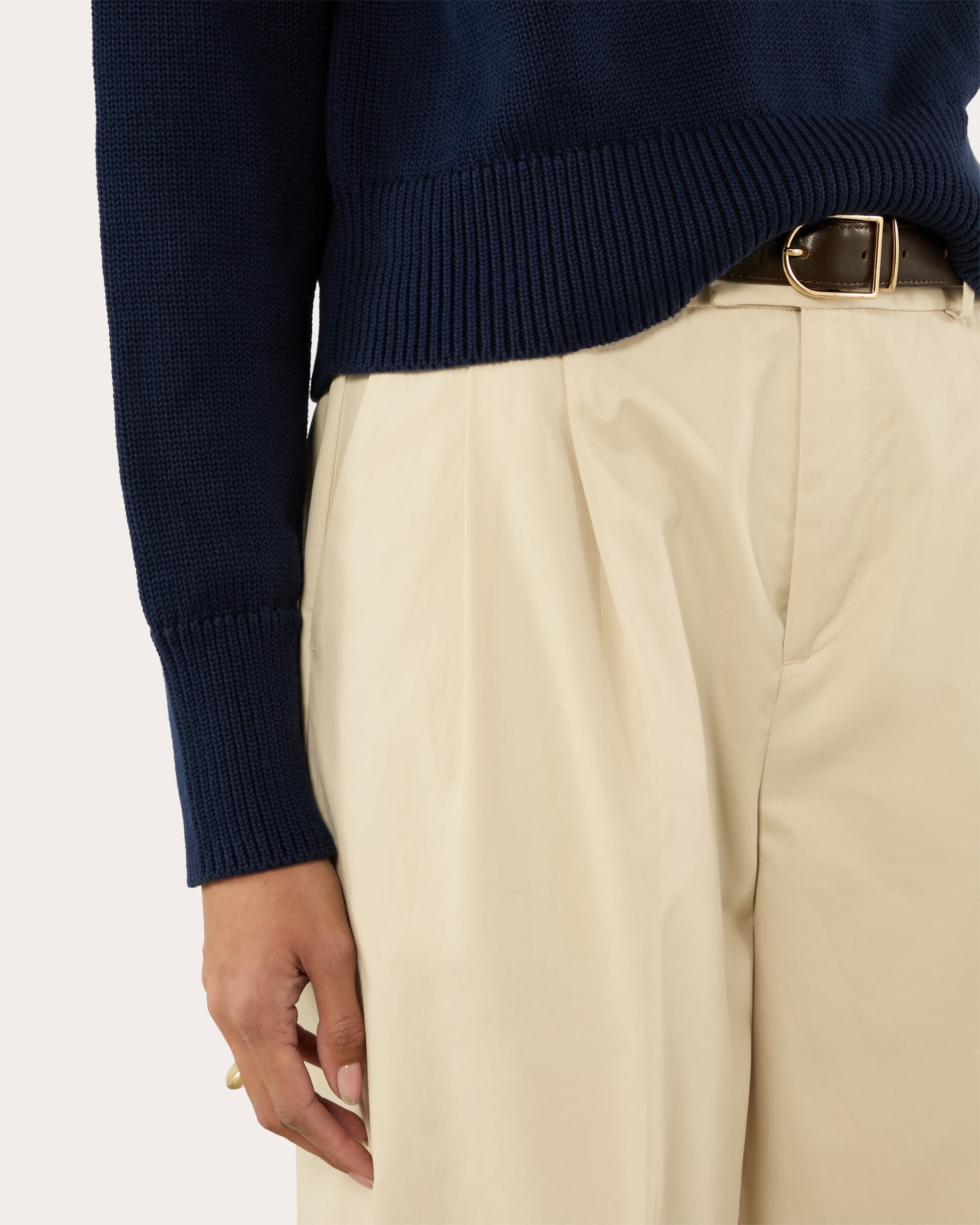 Devon Cotton Crewneck Sweater