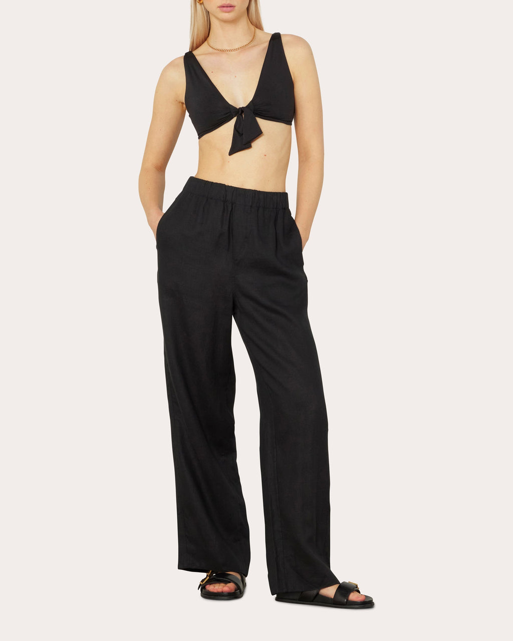 The Palazzo Linen Pants