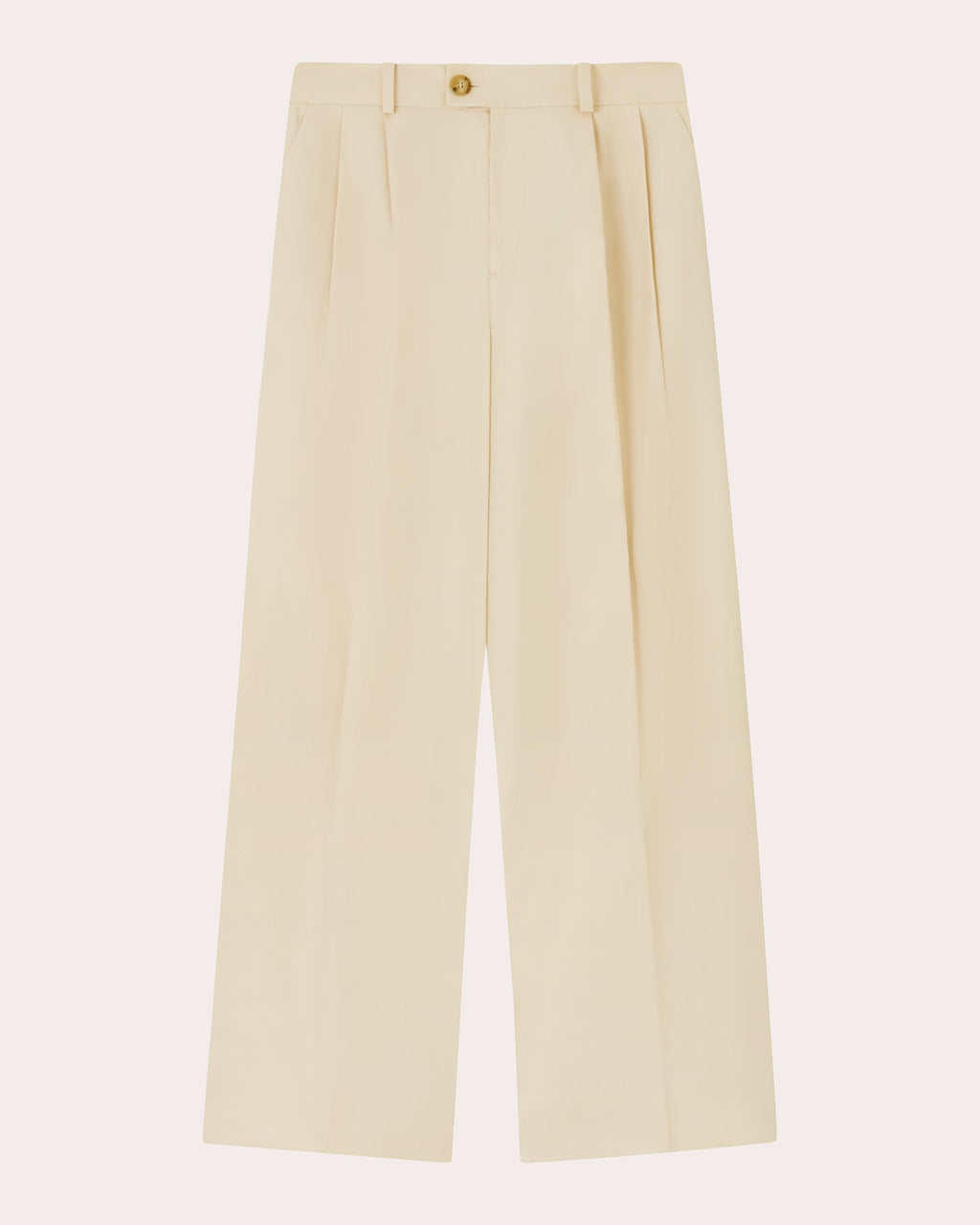 Rampling Organic Cotton Wide-Leg Trousers