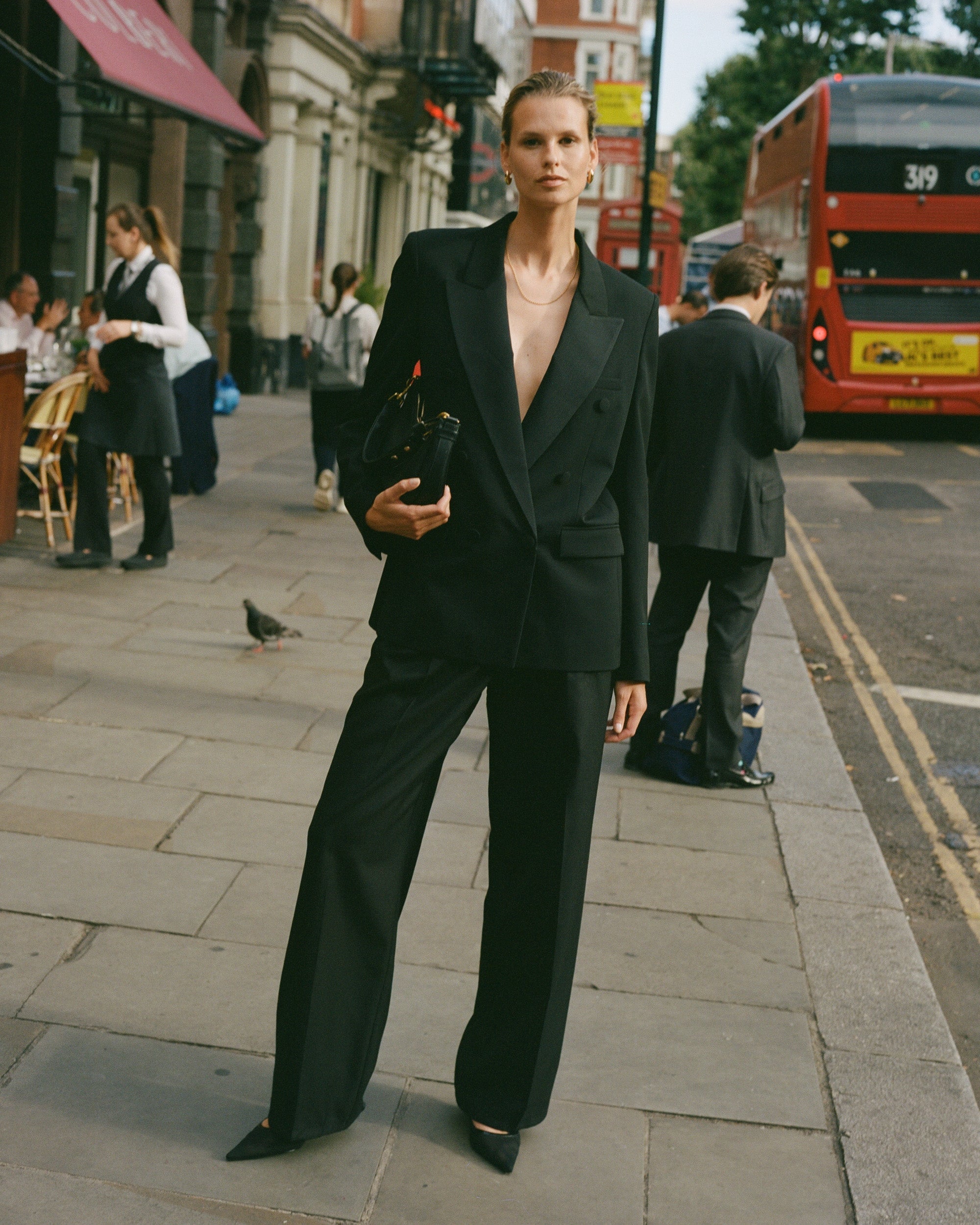 Rampling Wool Wide-Leg Trousers