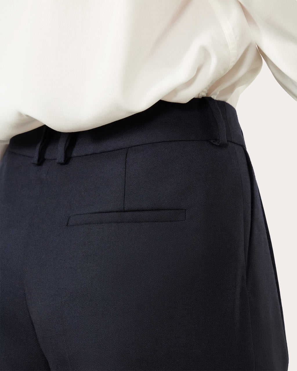 Rampling Wool Wide-Leg Trousers
