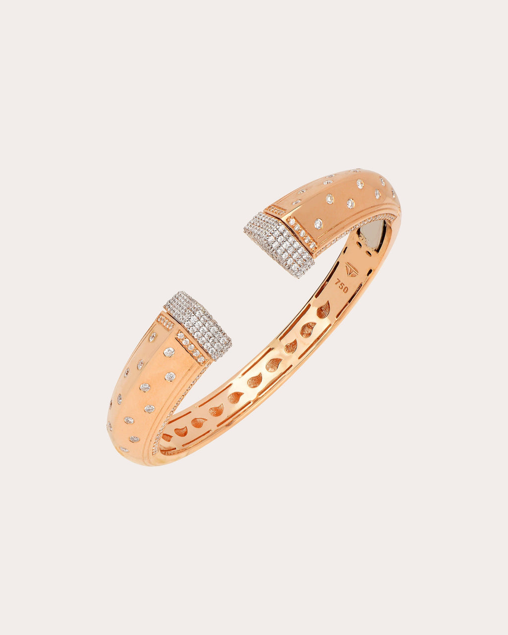 Balance 18K Gold Diamond Cuff