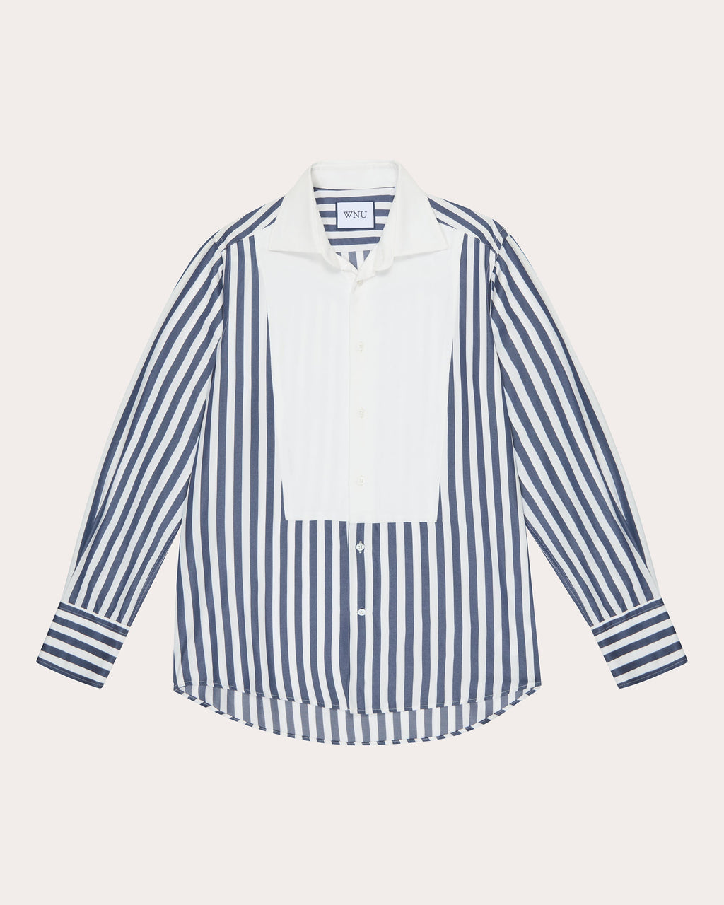 The Dress Stripe Tencel™ Bib Button-Up Shirt
