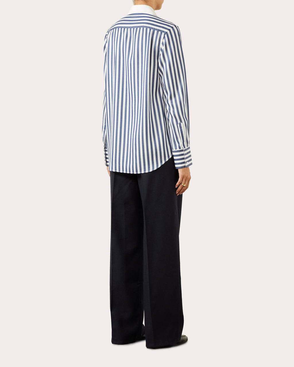 The Dress Stripe Tencel™ Bib Button-Up Shirt