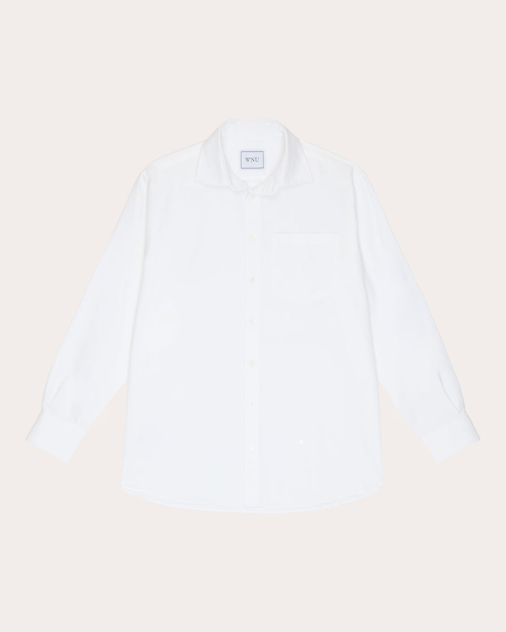The Oversized Oxford Cotton Button-Up Shirt
