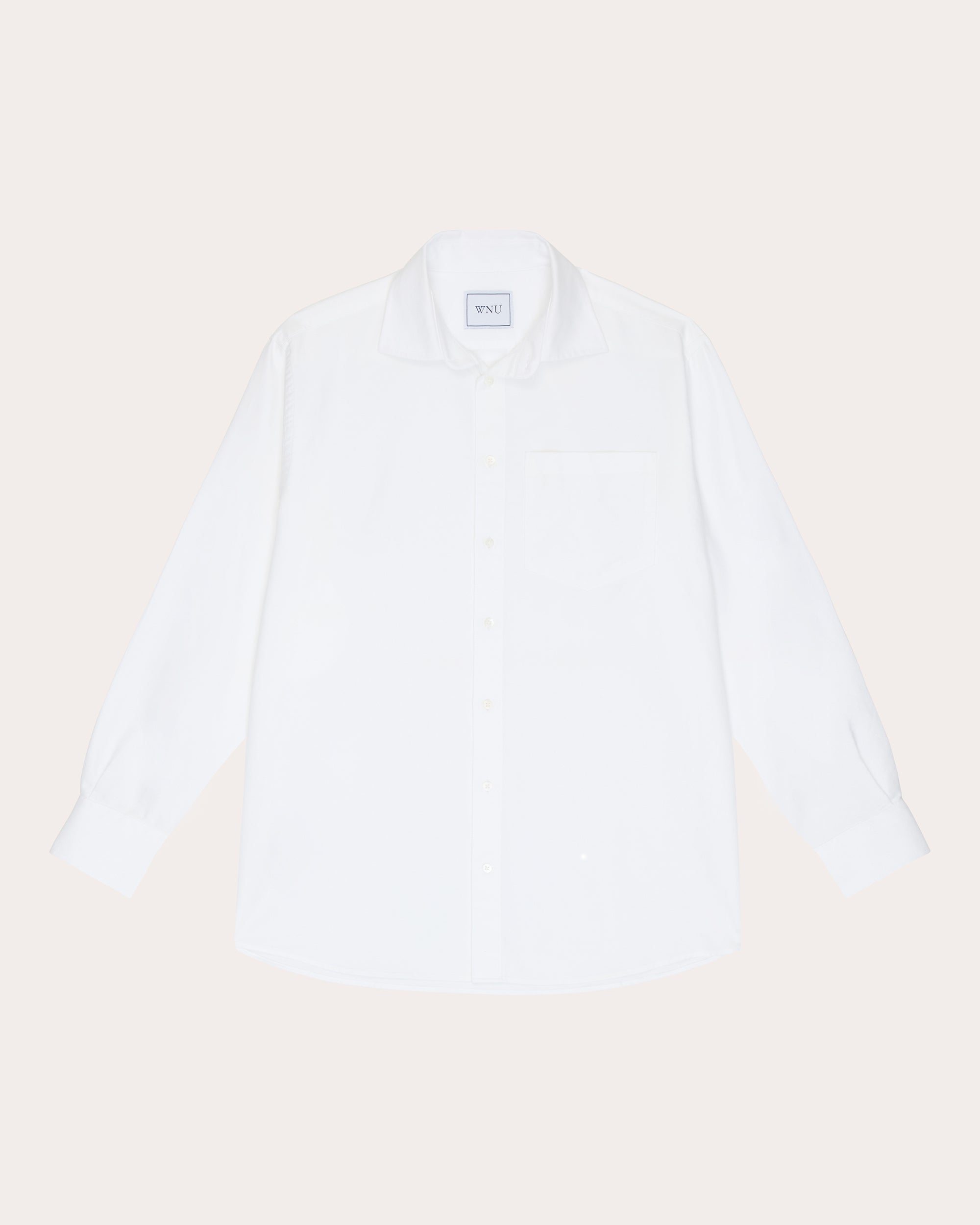 The Oversized Oxford Cotton Button-Up Shirt