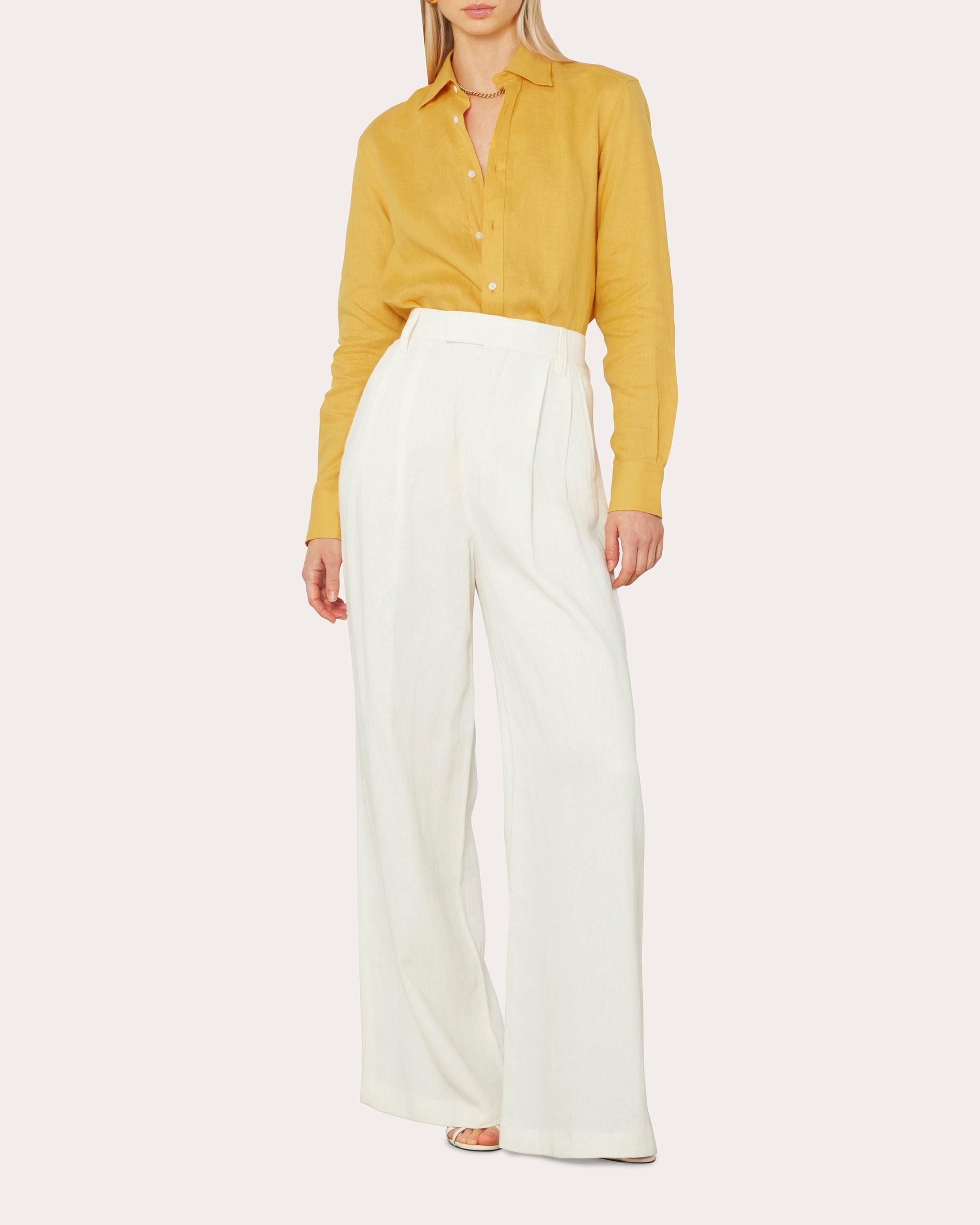 The Boyfriend Linen Shirt