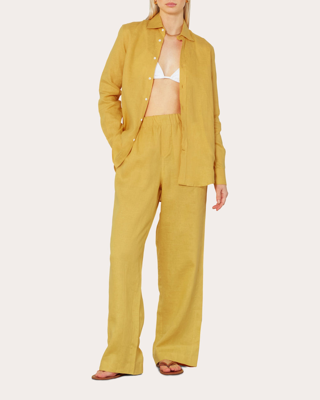 The Boyfriend Linen Shirt