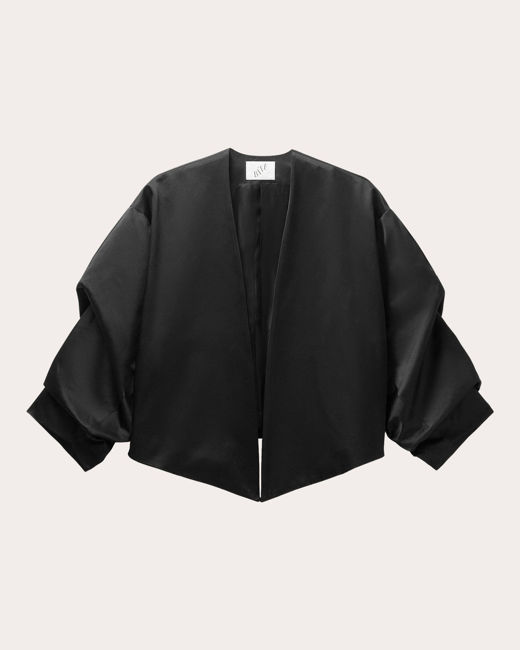 Crinkled Sleeve Jacket