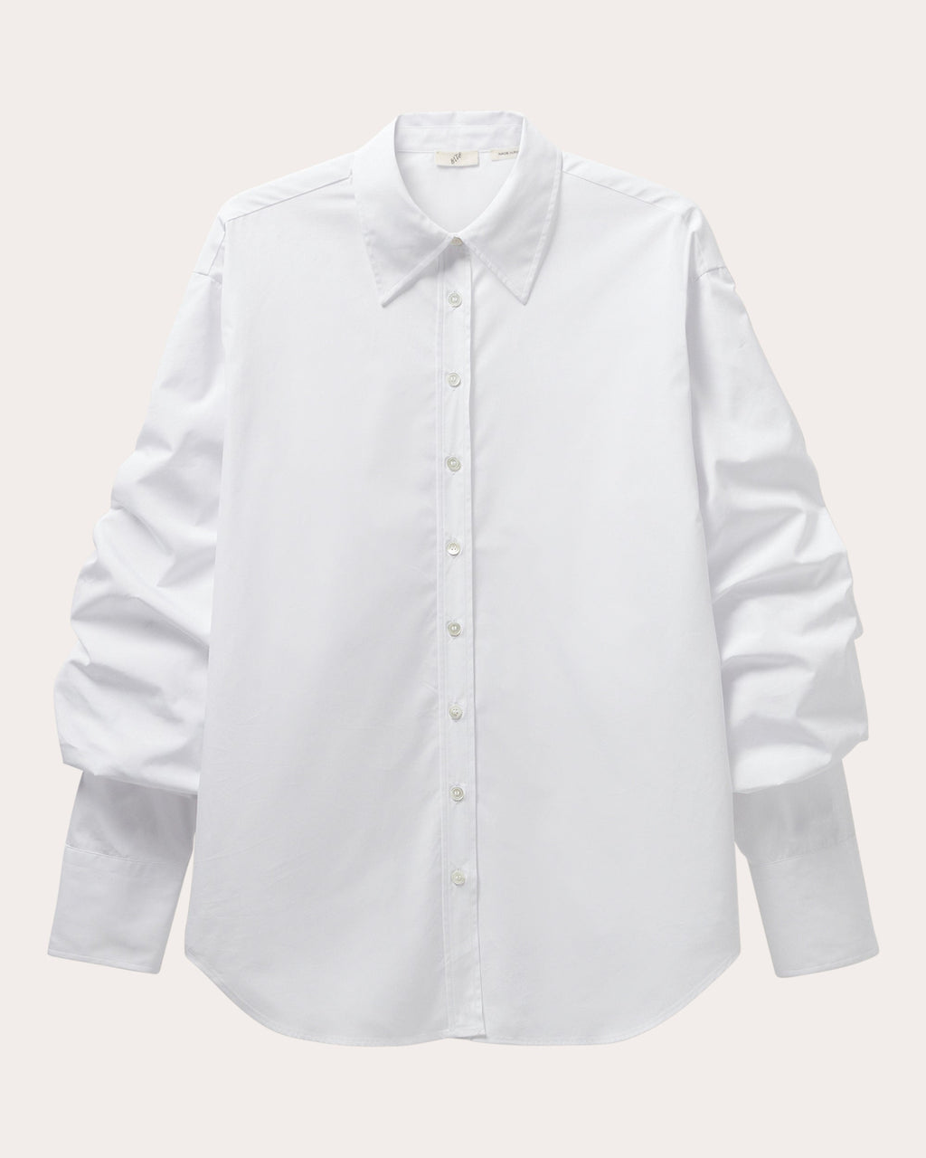 Crinkled Sleeve Shirt