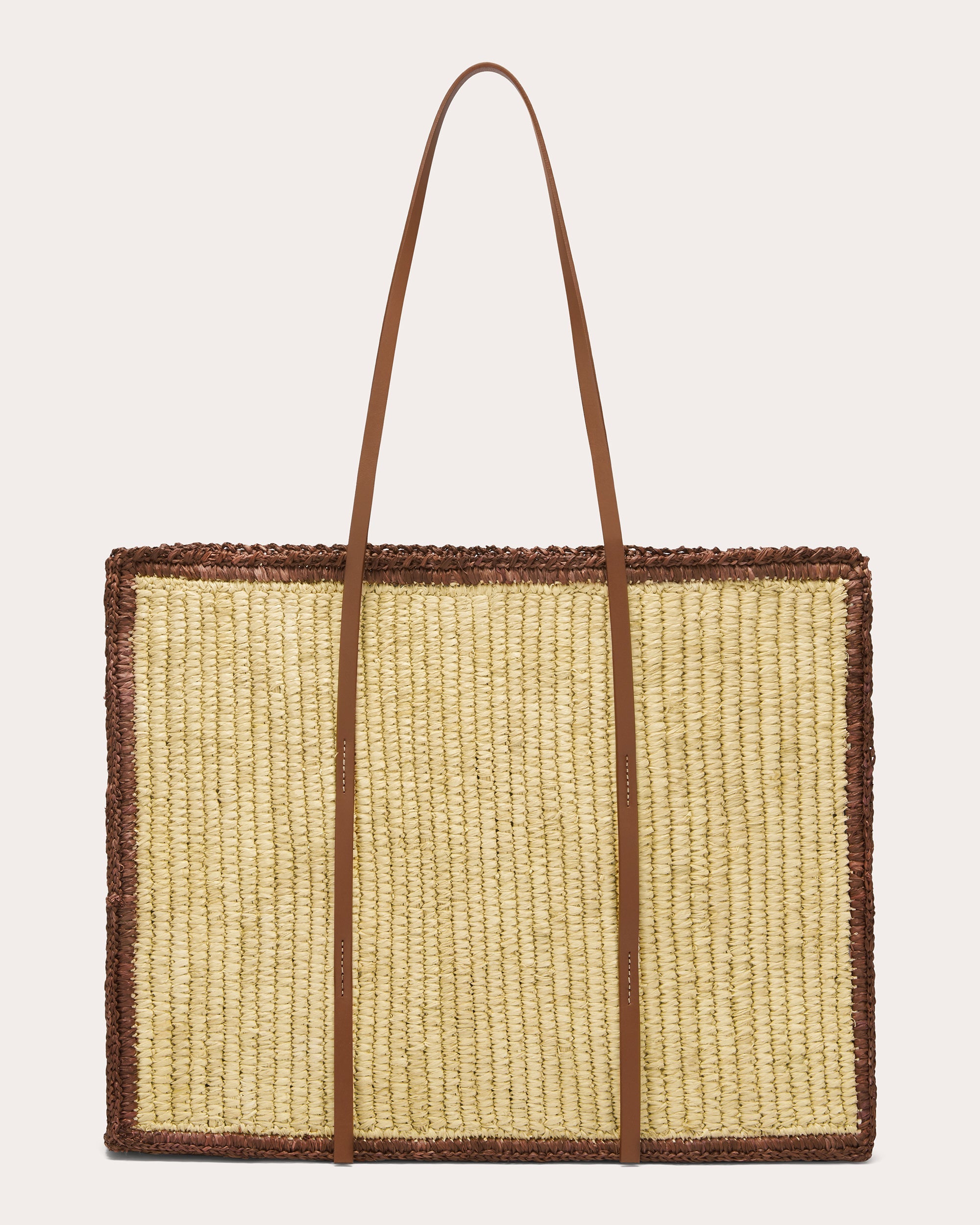 Capri Large Raffia Tote Bag