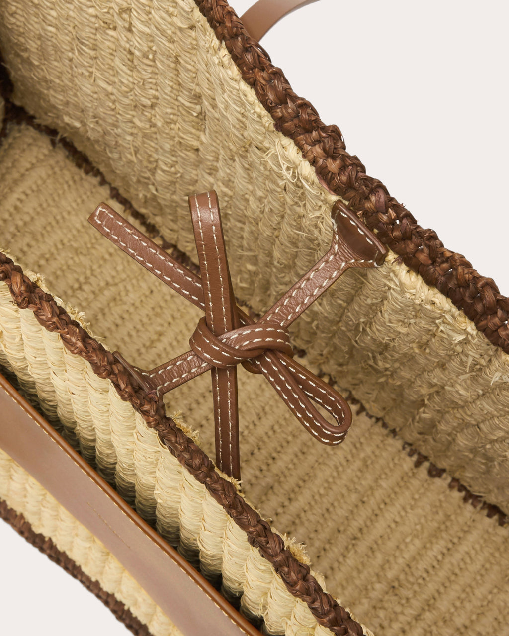 Capri Large Raffia Tote Bag