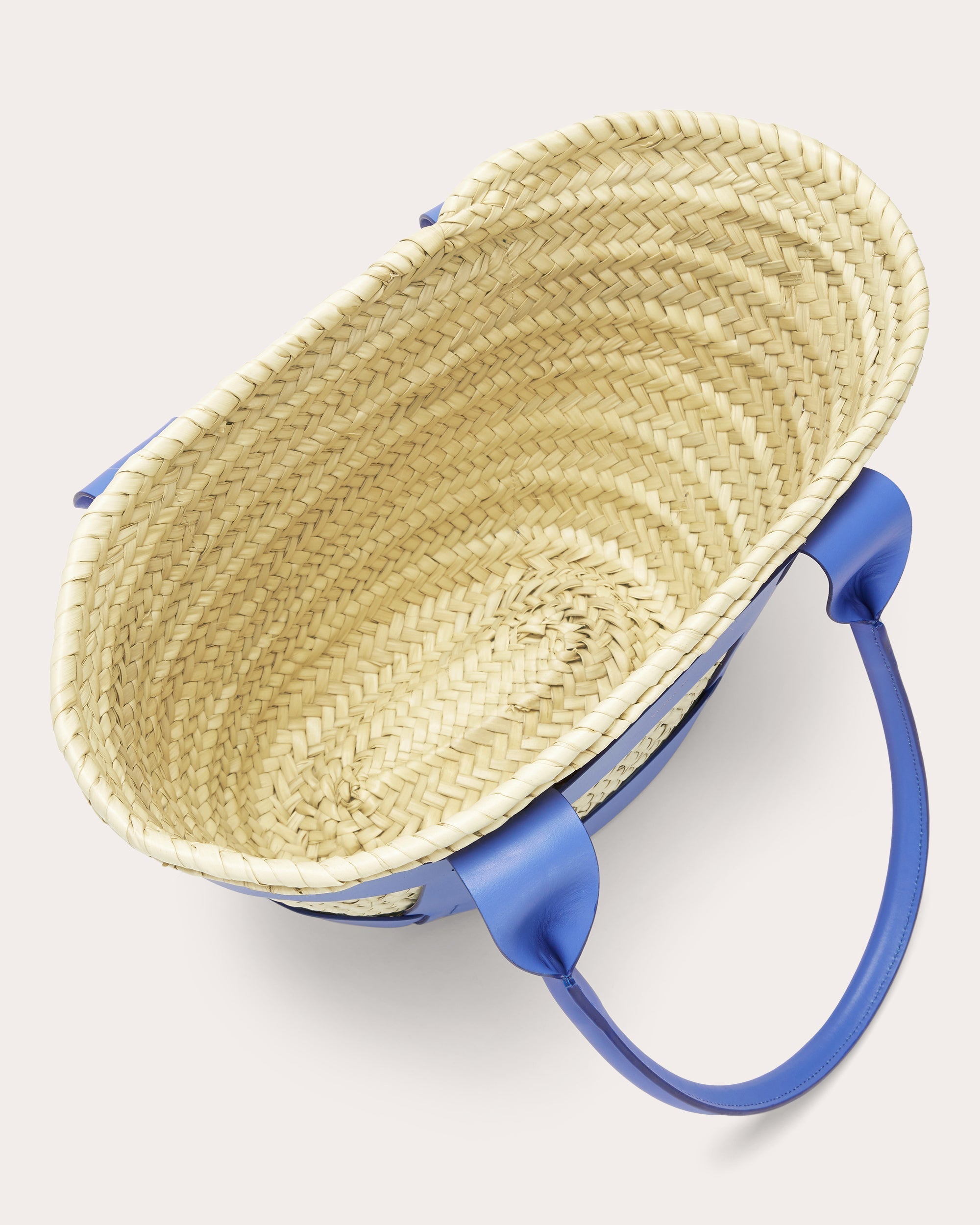 Santorini Basket Tote Bag