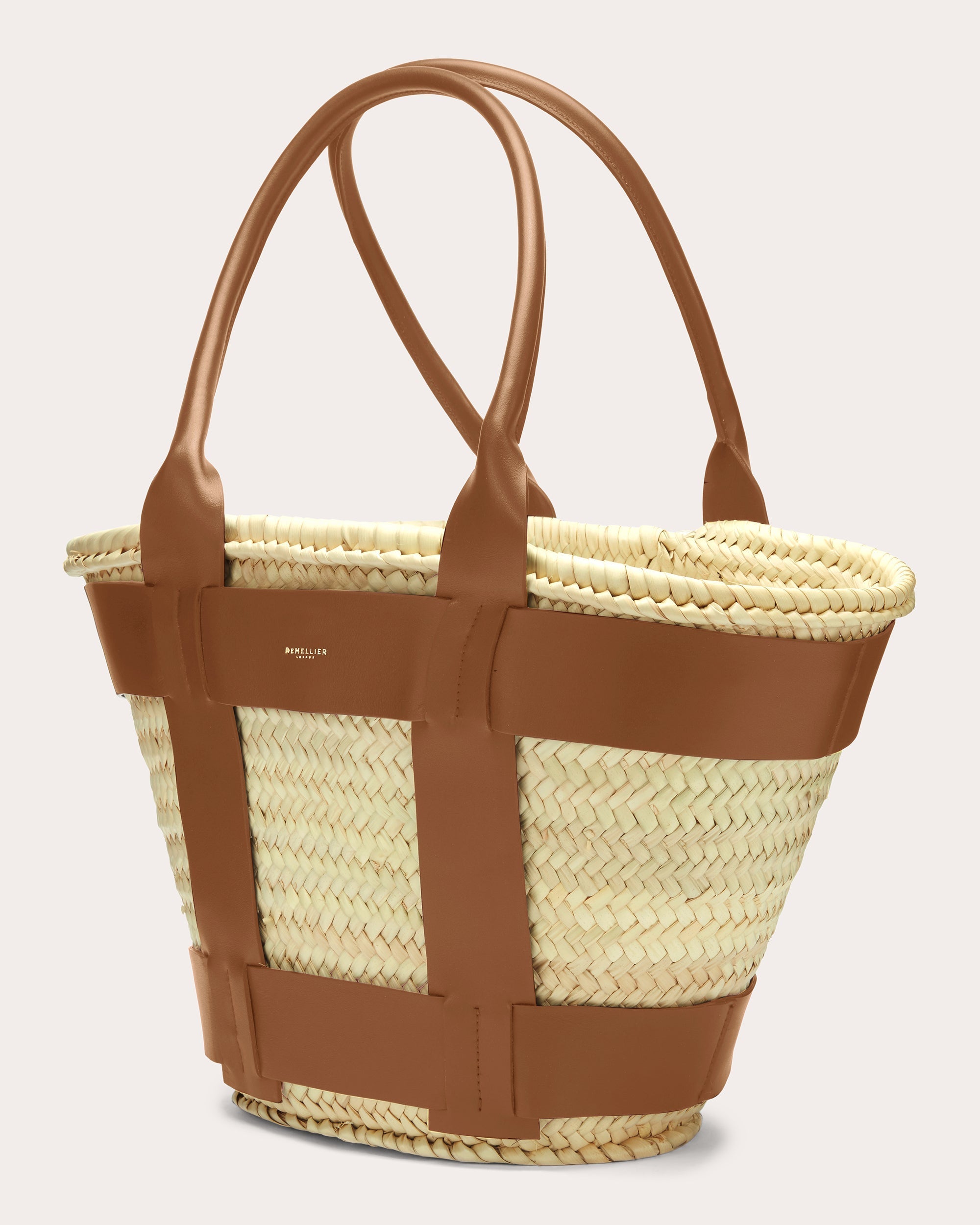 Santorini Basket Tote Bag