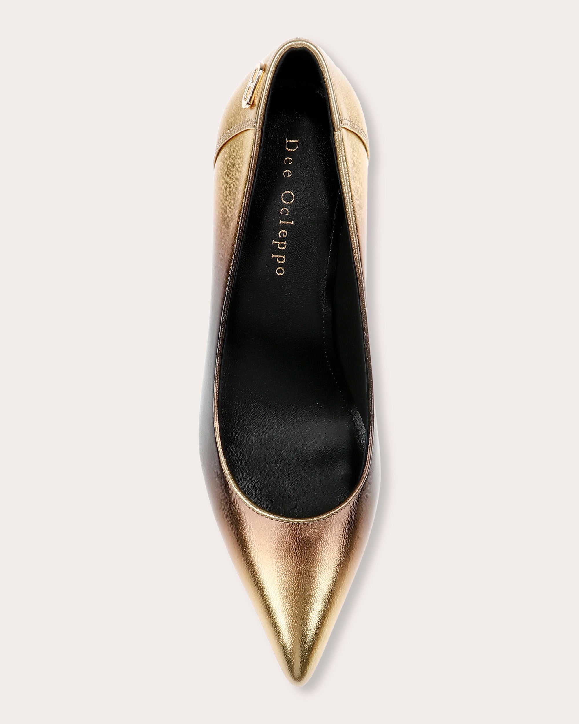 Santorini Ombré Metallic-Leather Pump