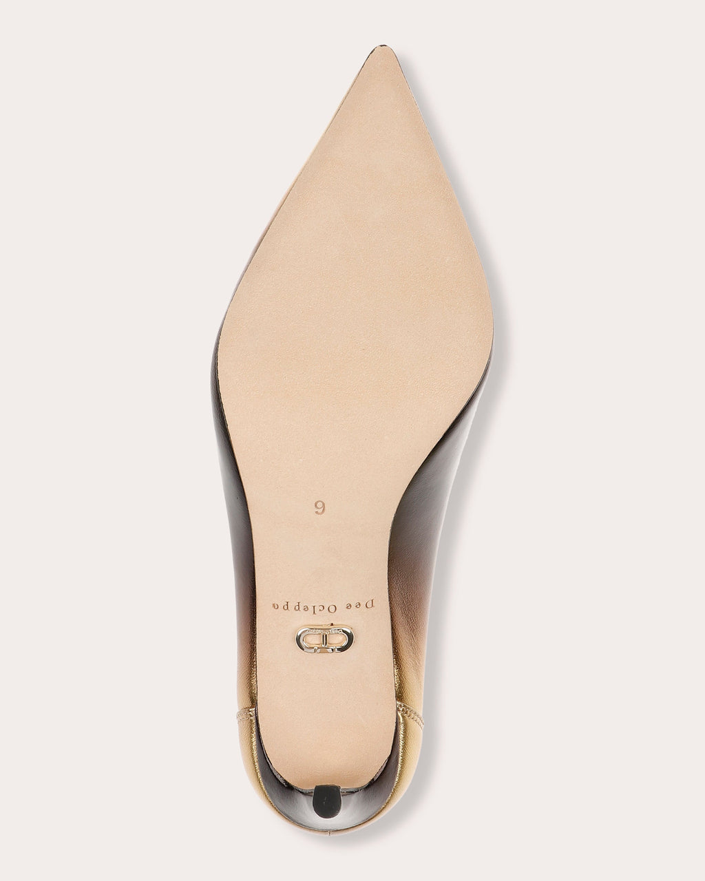 Santorini Ombré Metallic-Leather Pump