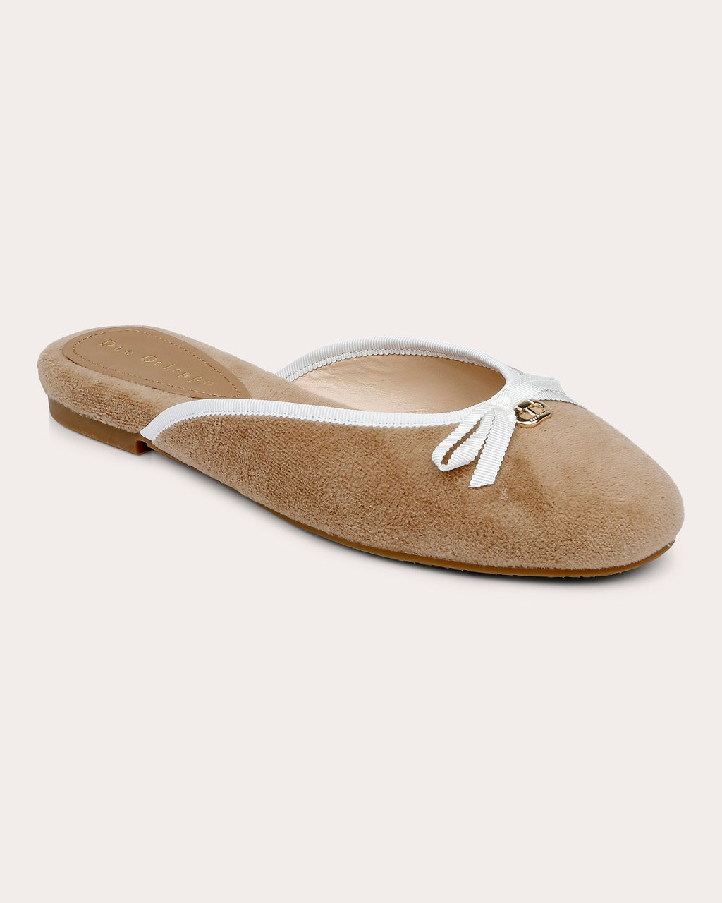 Athens Bow-Embellished Terry Mule