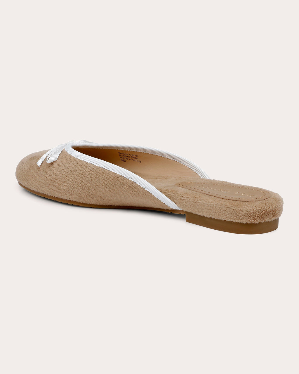 Athens Bow-Embellished Terry Mule
