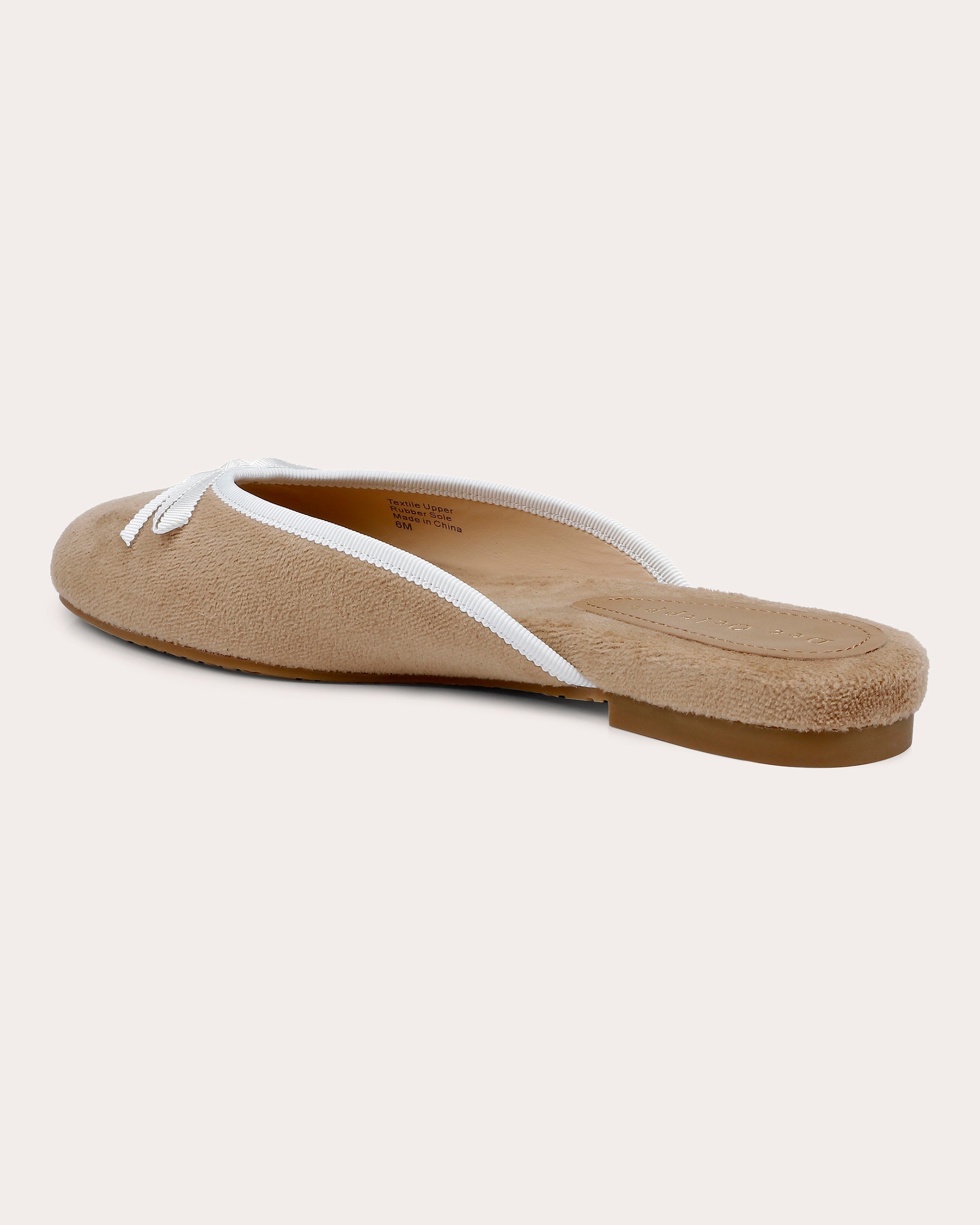 Athens Bow-Embellished Terry Mule