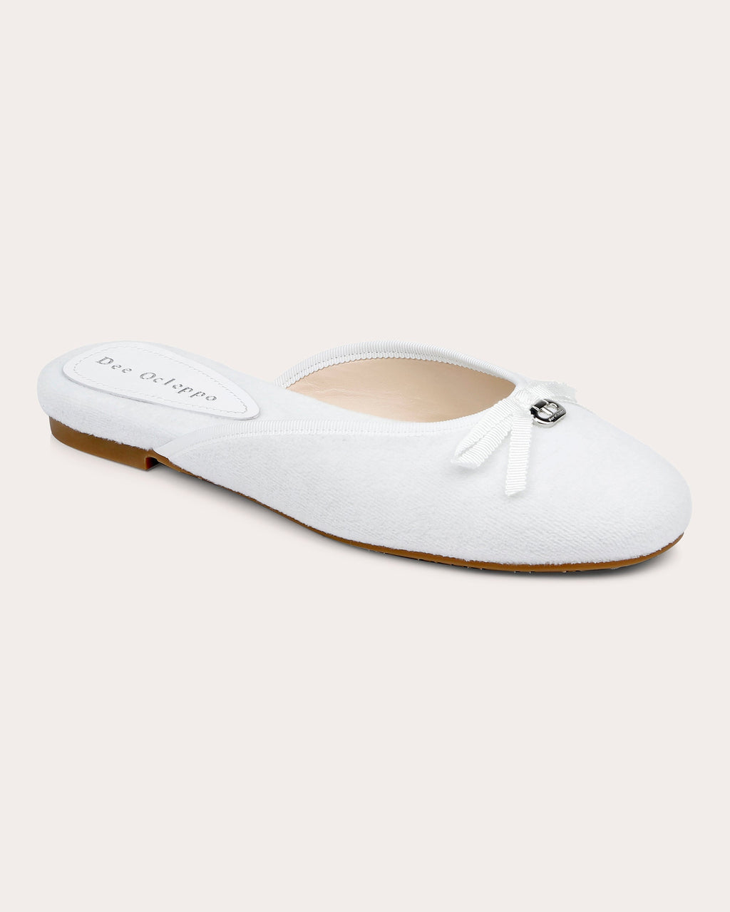 Athens Bow-Embellished Terry Mule