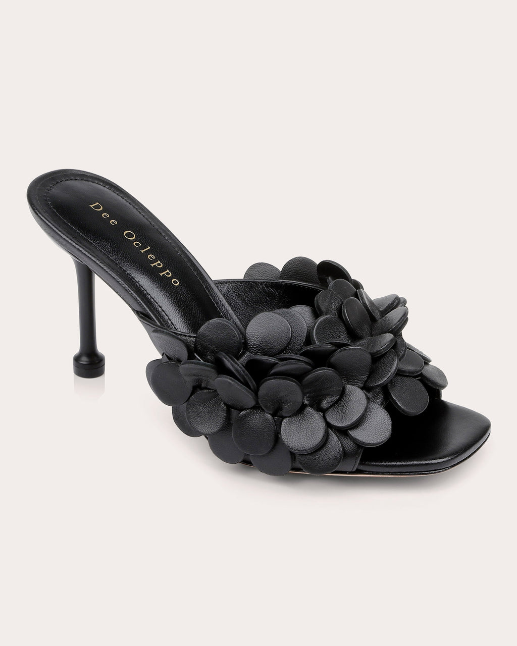 London Embellished Leather Sandal