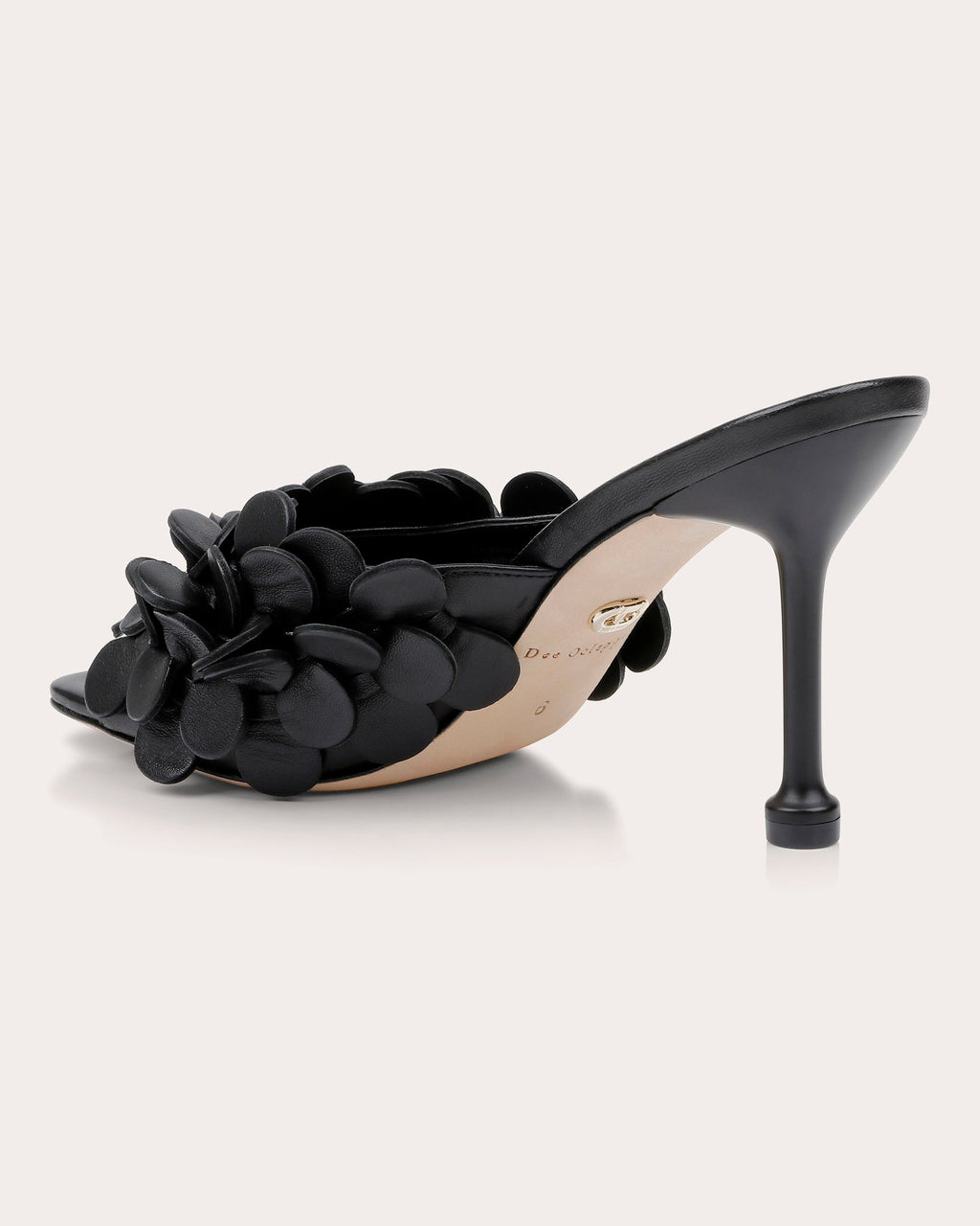 London Embellished Leather Sandal