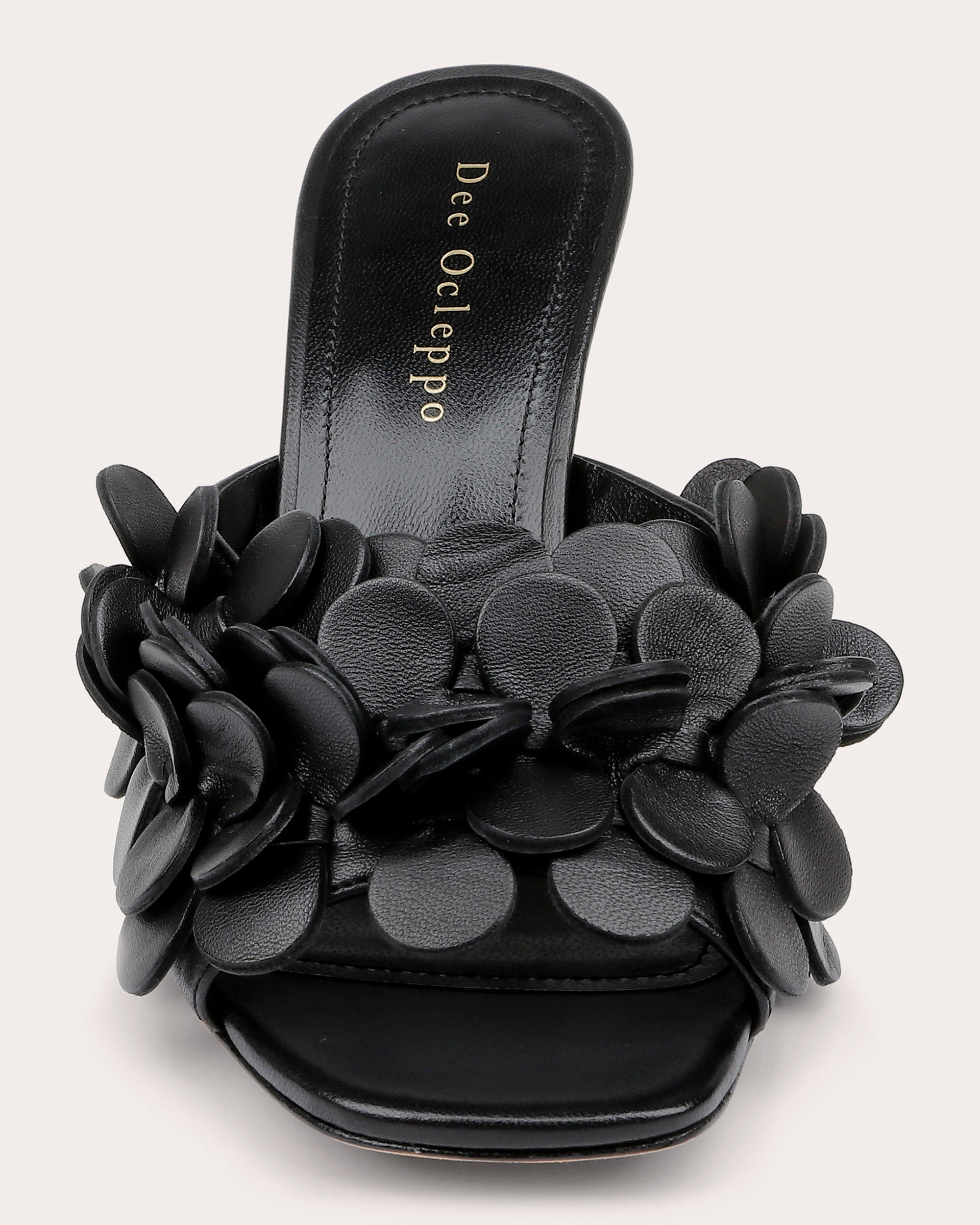 London Embellished Leather Sandal