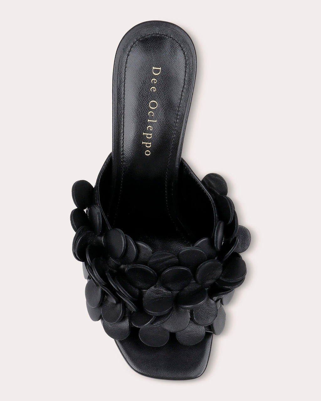 London Embellished Leather Sandal