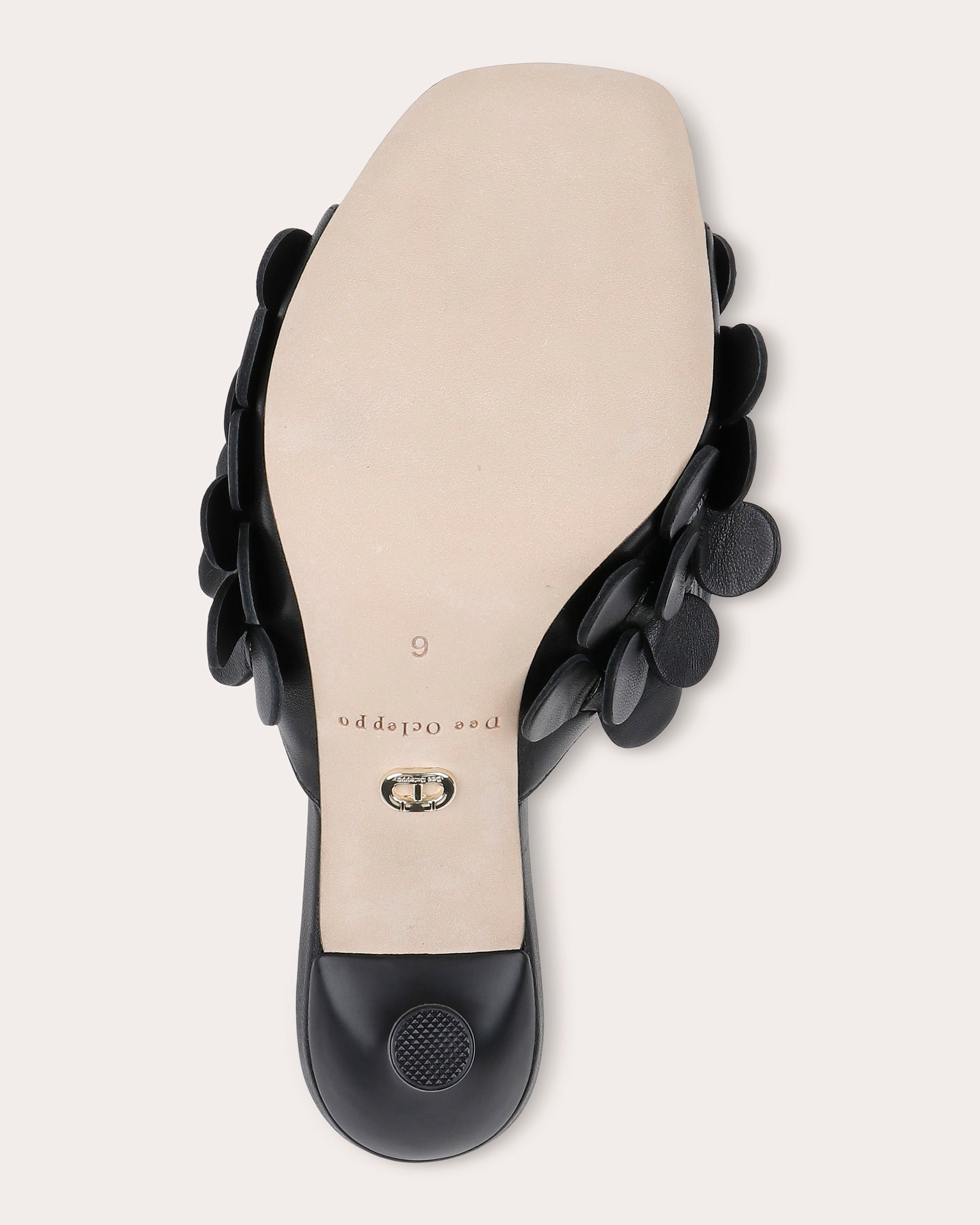 London Embellished Leather Sandal