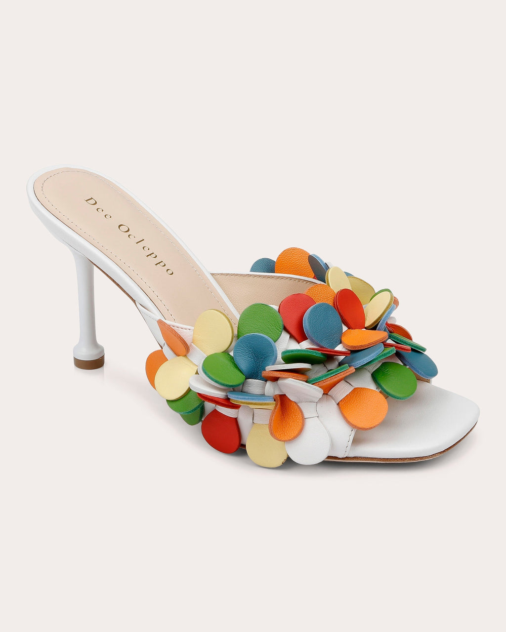 London Embellished Leather Sandal