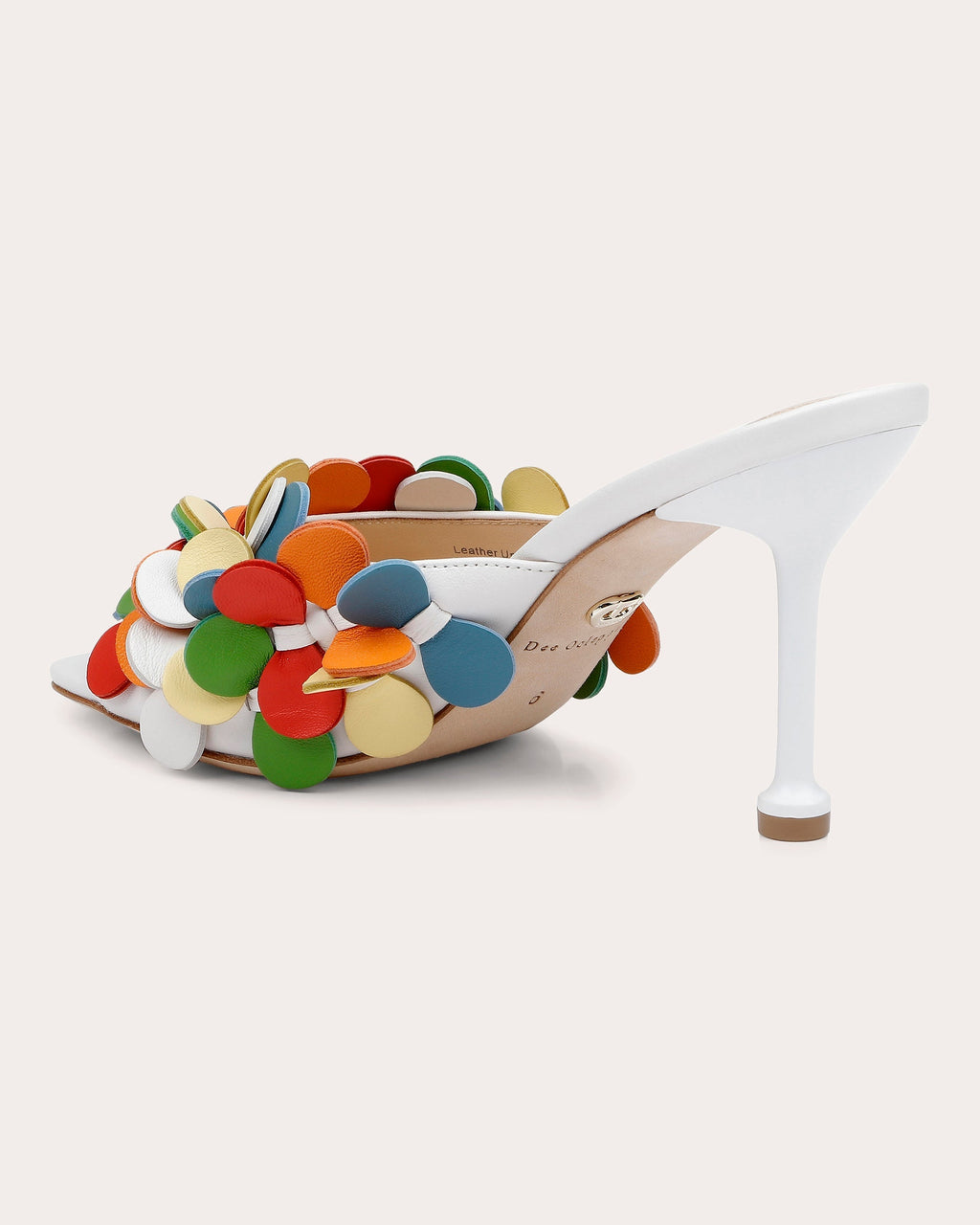 London Embellished Leather Sandal