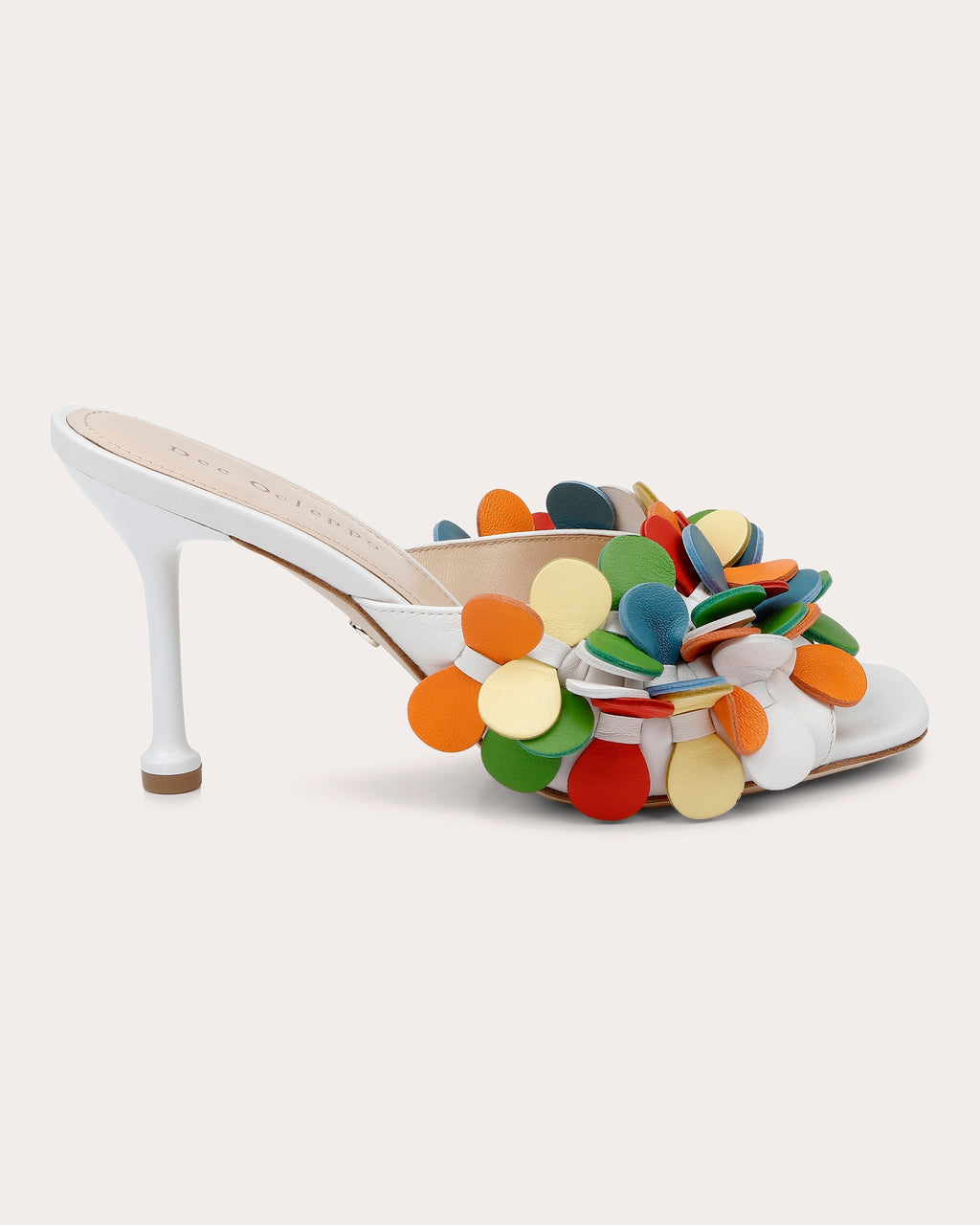London Embellished Leather Sandal