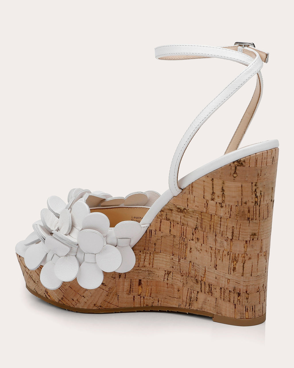 Madrid Embellished Leather Wedge
